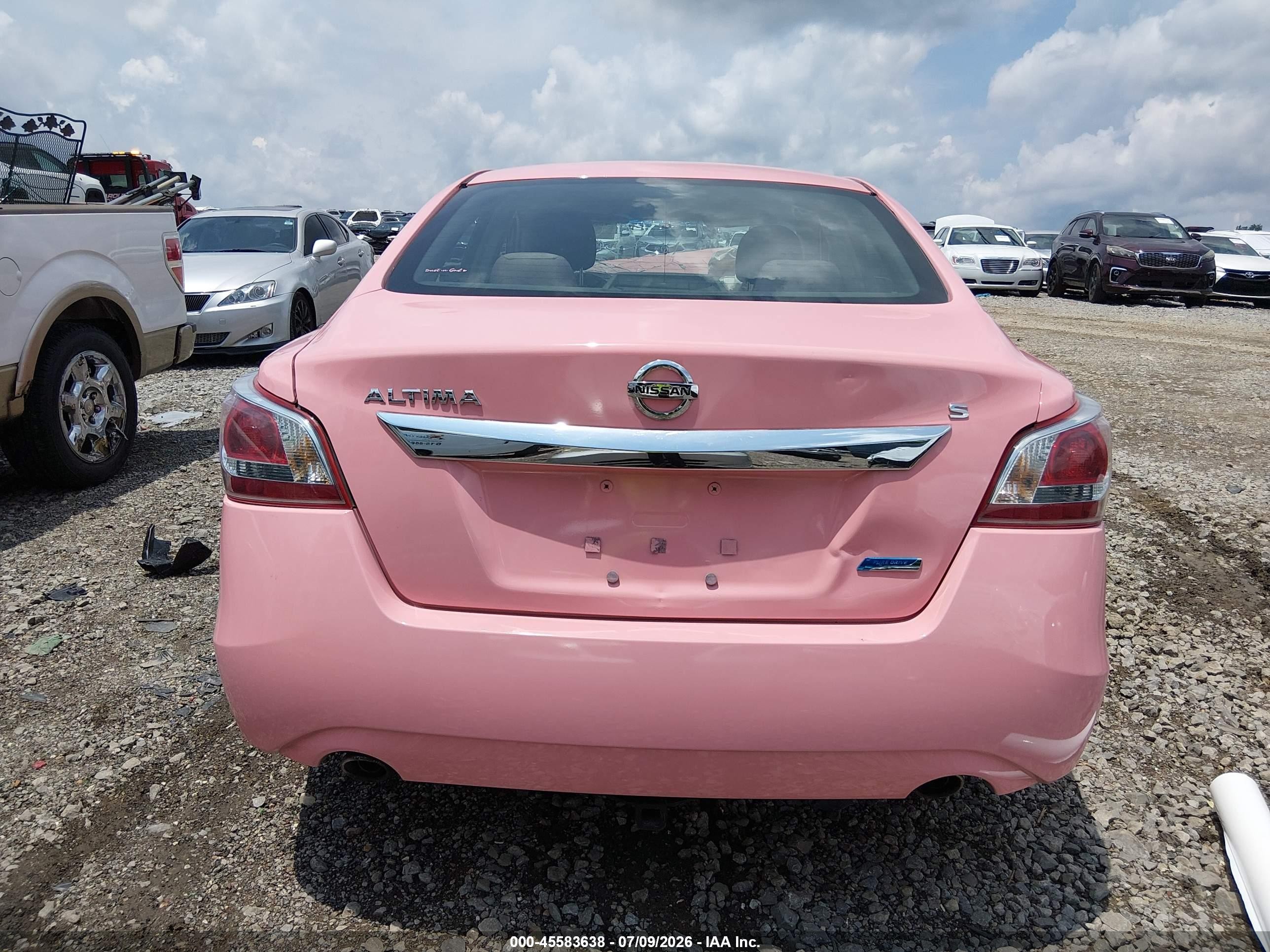 2013 Nissan Altima 2.5 S Pink vin: 1N4AL3AP5DC205543