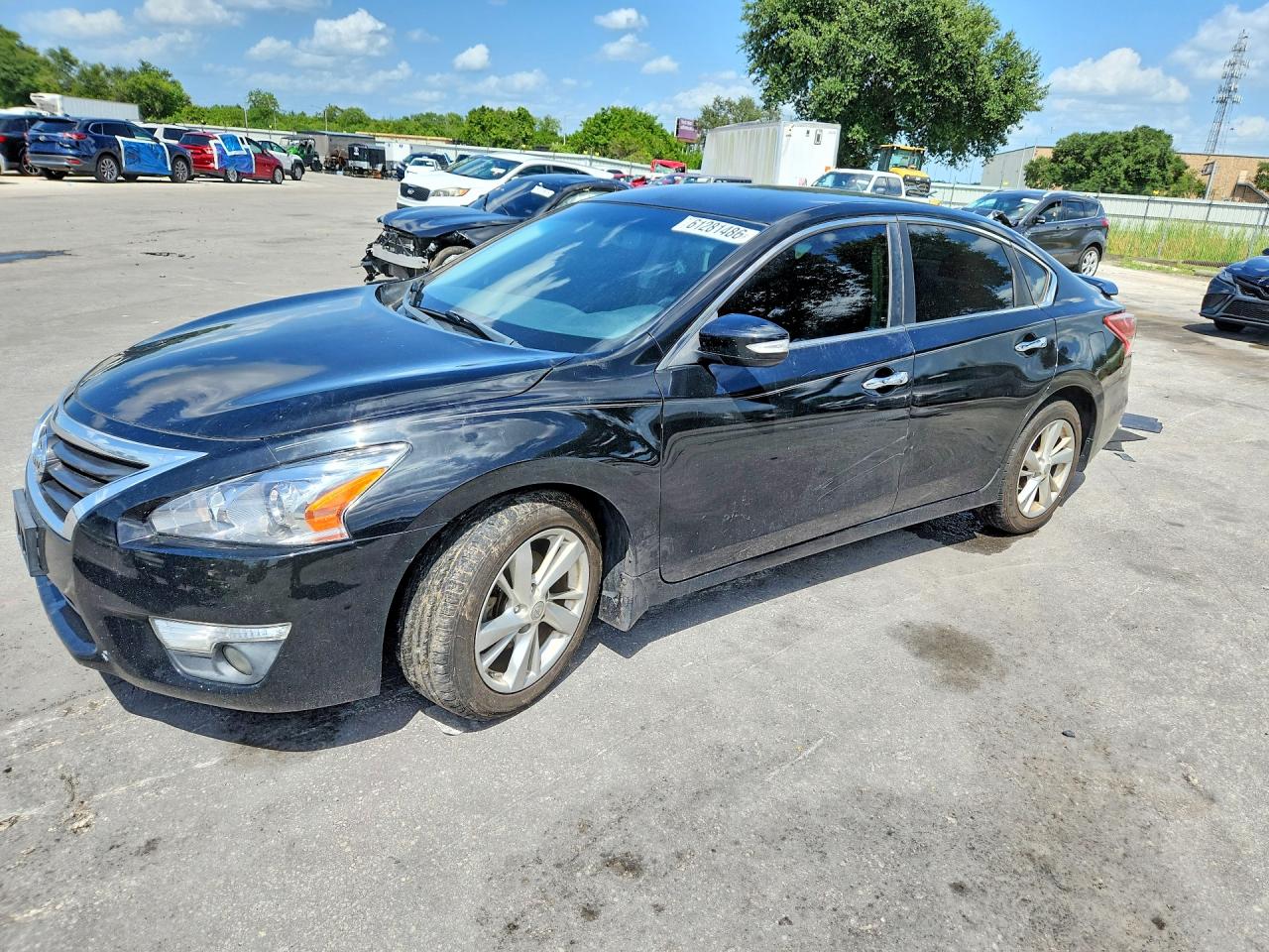 2013 Nissan Altima 2.5 Black vin: 1N4AL3AP5DC217580