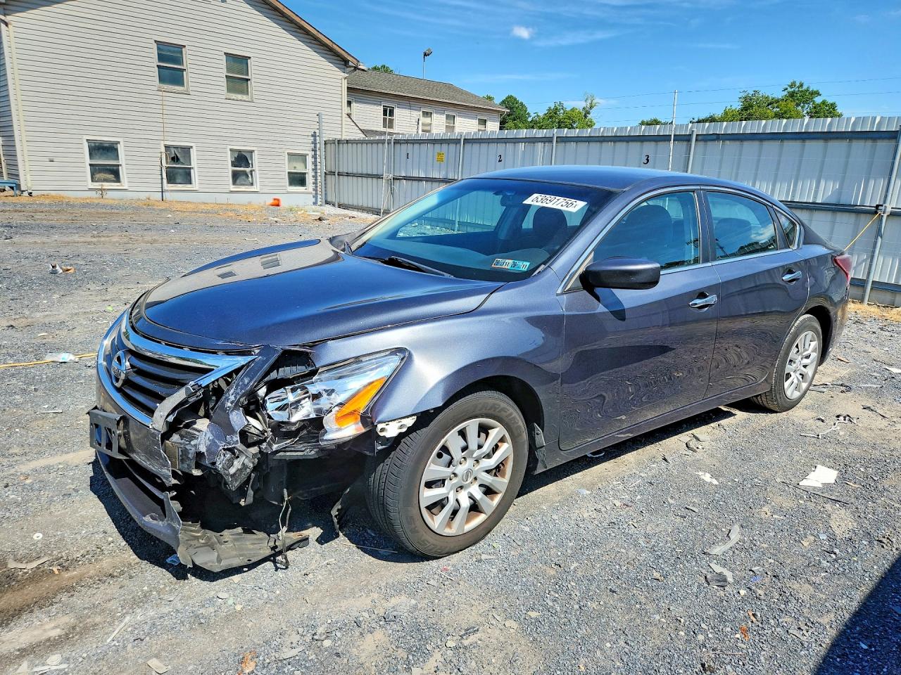 2013 Nissan Altima 2.5 Gray vin: 1N4AL3AP5DC224447