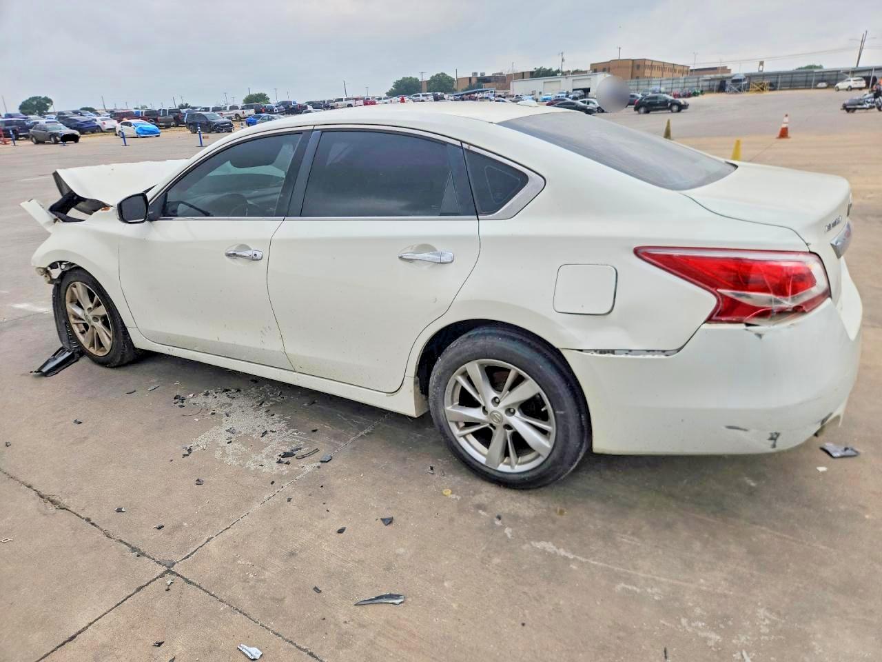 2013 Nissan Altima 2.5 White vin: 1N4AL3AP5DC227459