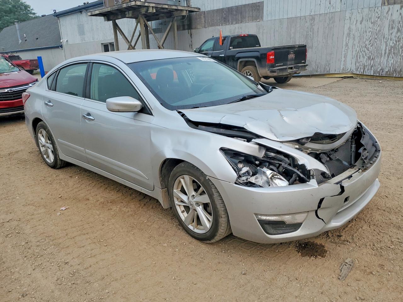 2013 Nissan Altima 2.5 Серебряный vin: 1N4AL3AP5DC237702