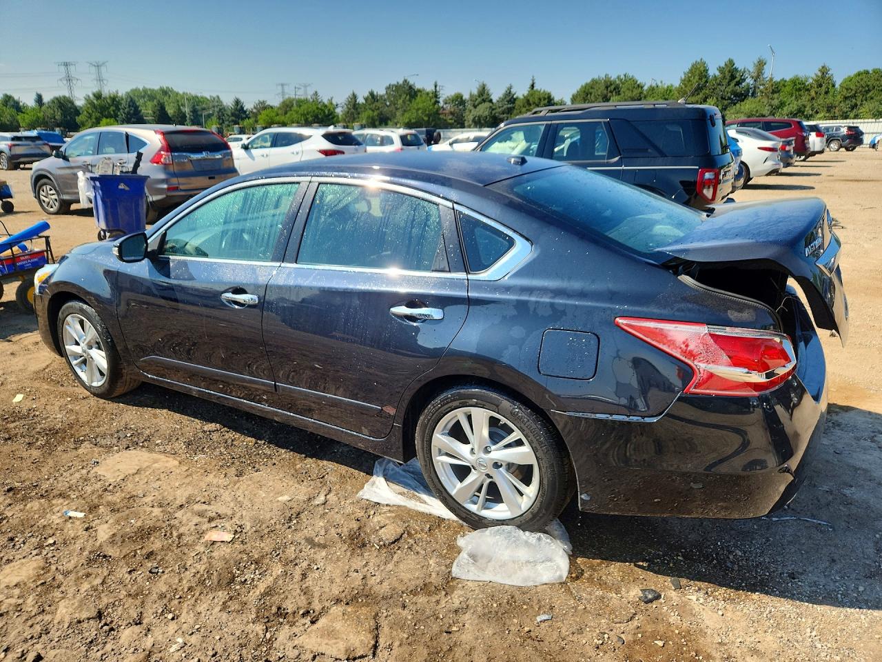 2013 Nissan Altima 2.5 Gray vin: 1N4AL3AP5DC249252