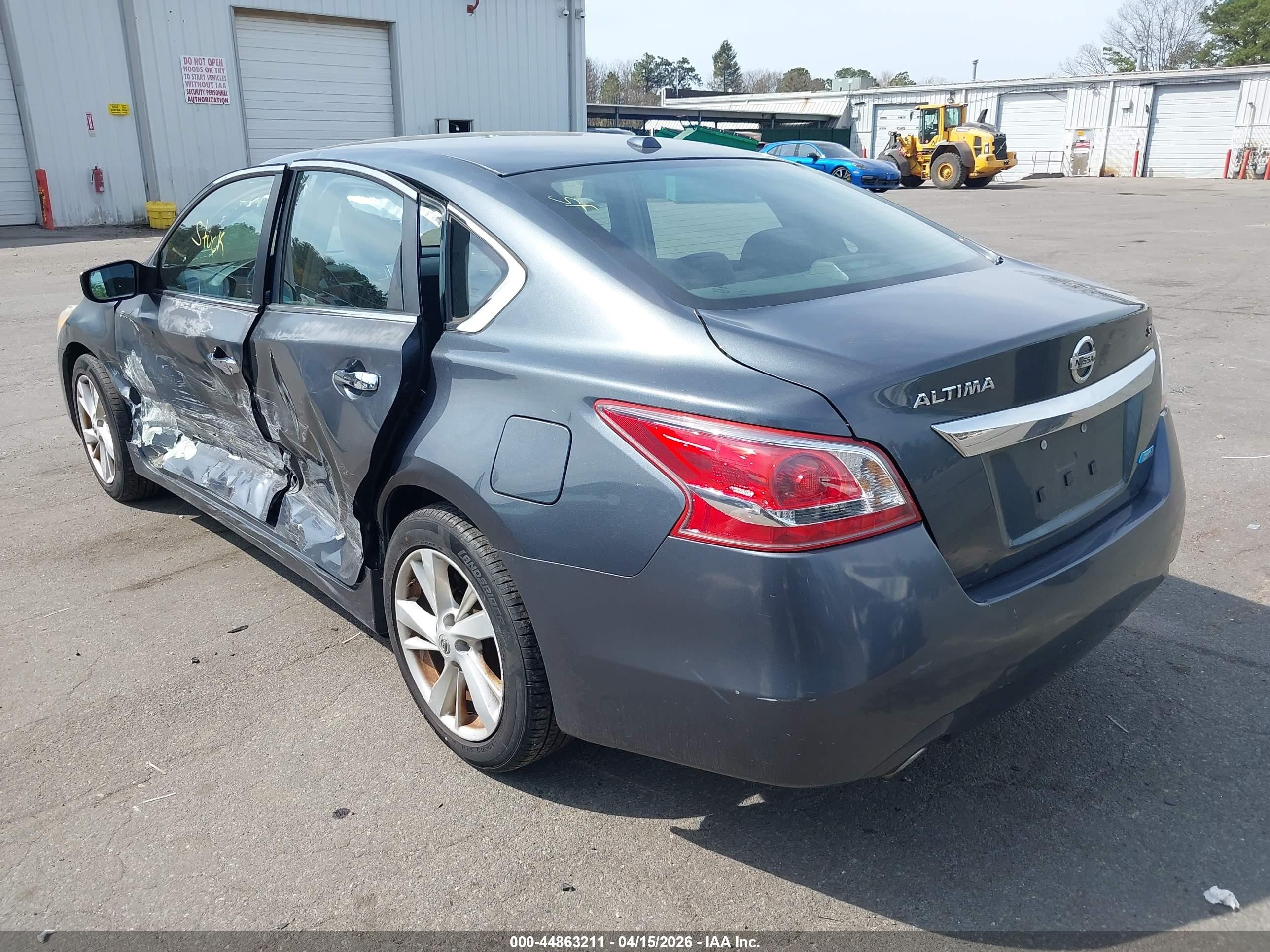 2013 Nissan Altima 2.5 Sv Gray vin: 1N4AL3AP5DC249817