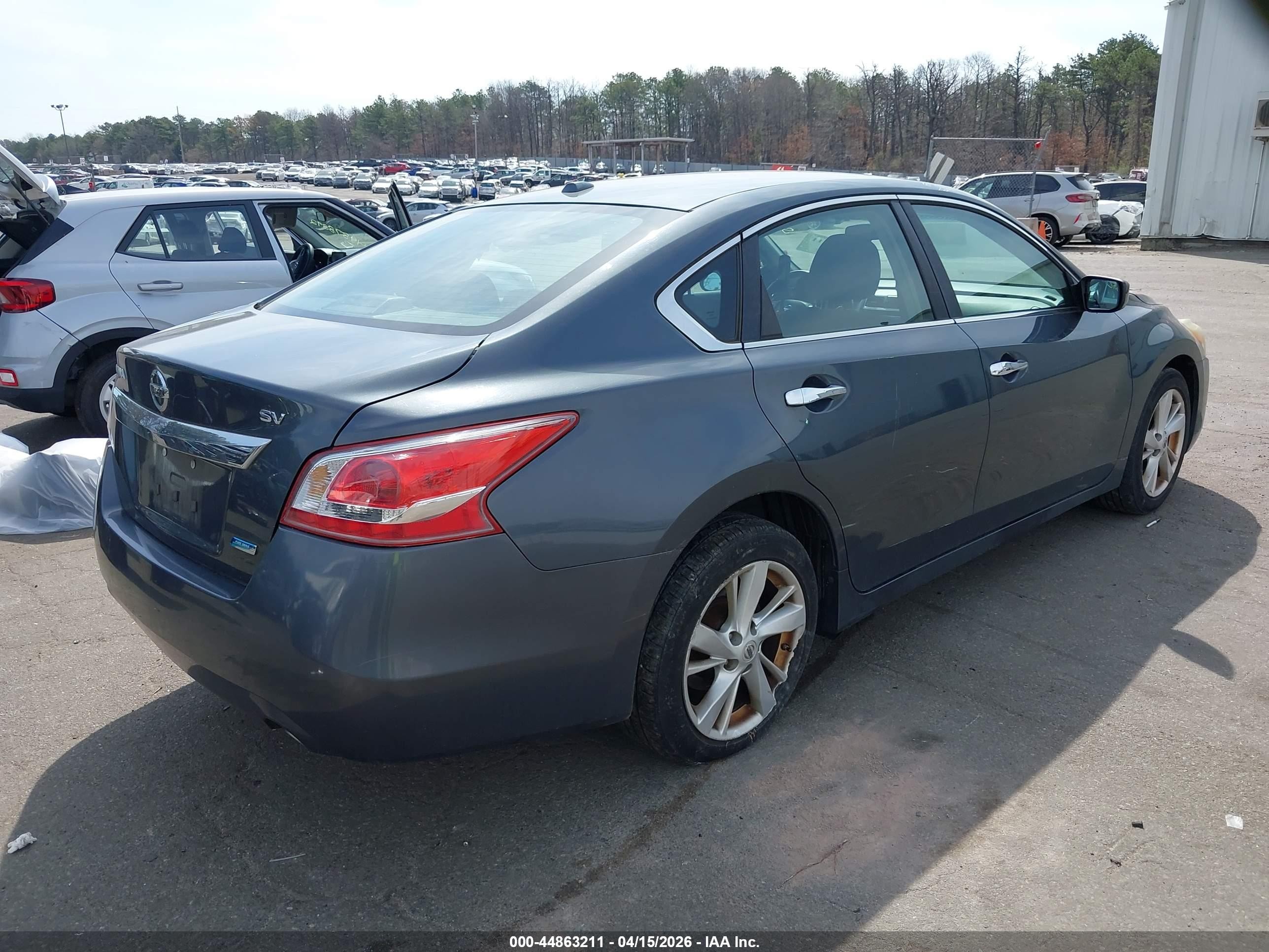 2013 Nissan Altima 2.5 Sv Gray vin: 1N4AL3AP5DC249817