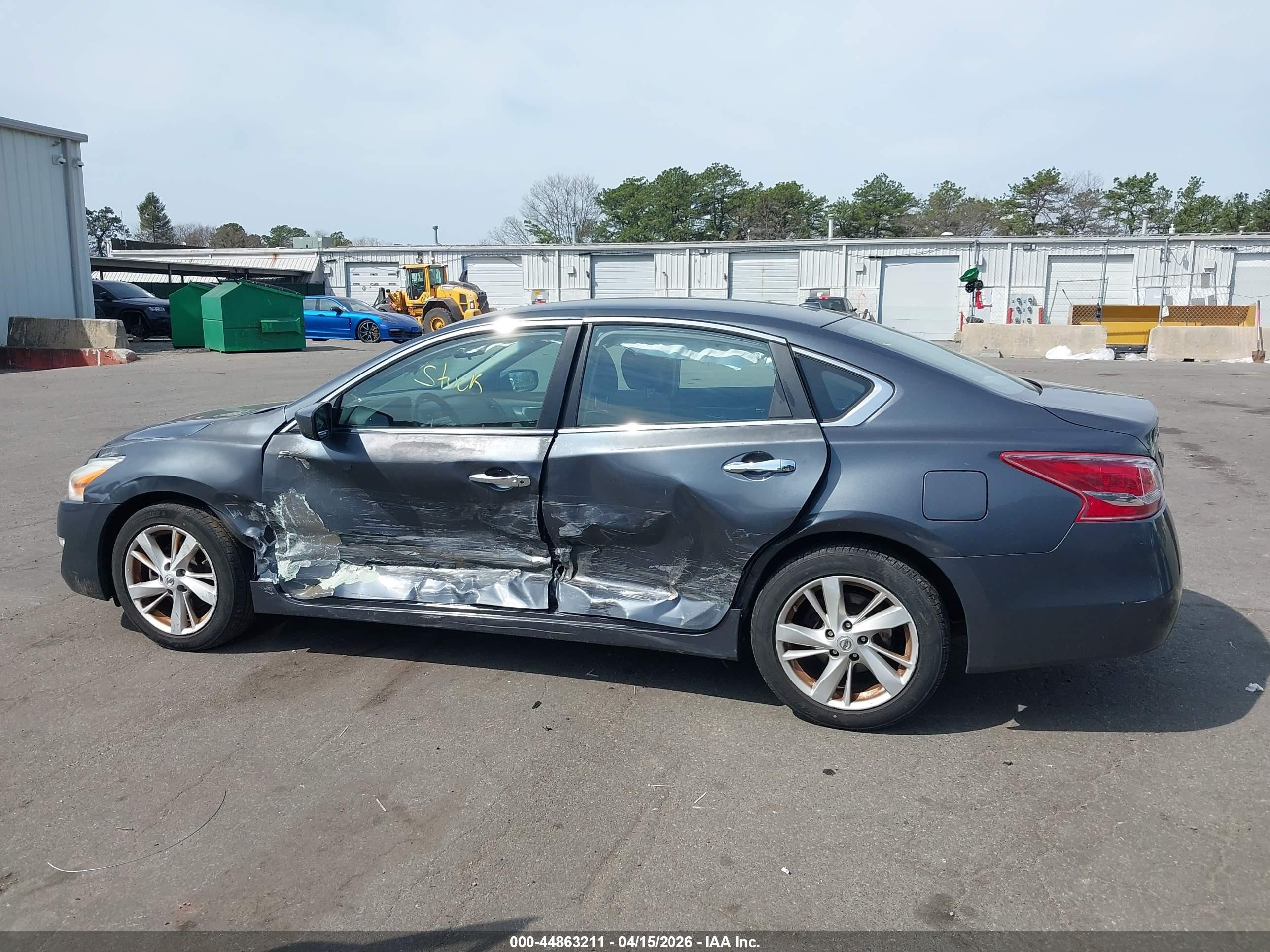 2013 Nissan Altima 2.5 Sv Gray vin: 1N4AL3AP5DC249817