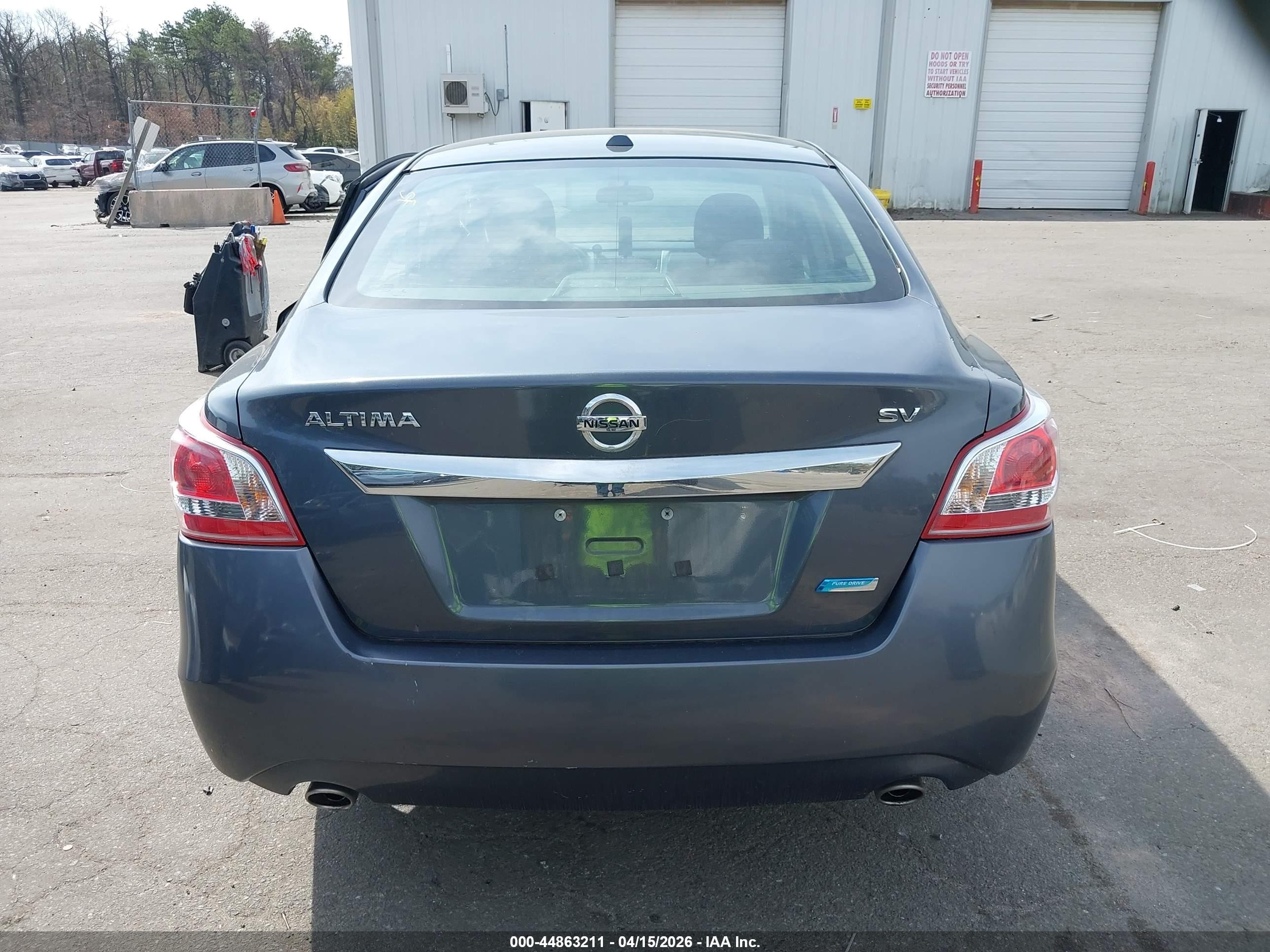 2013 Nissan Altima 2.5 Sv Gray vin: 1N4AL3AP5DC249817