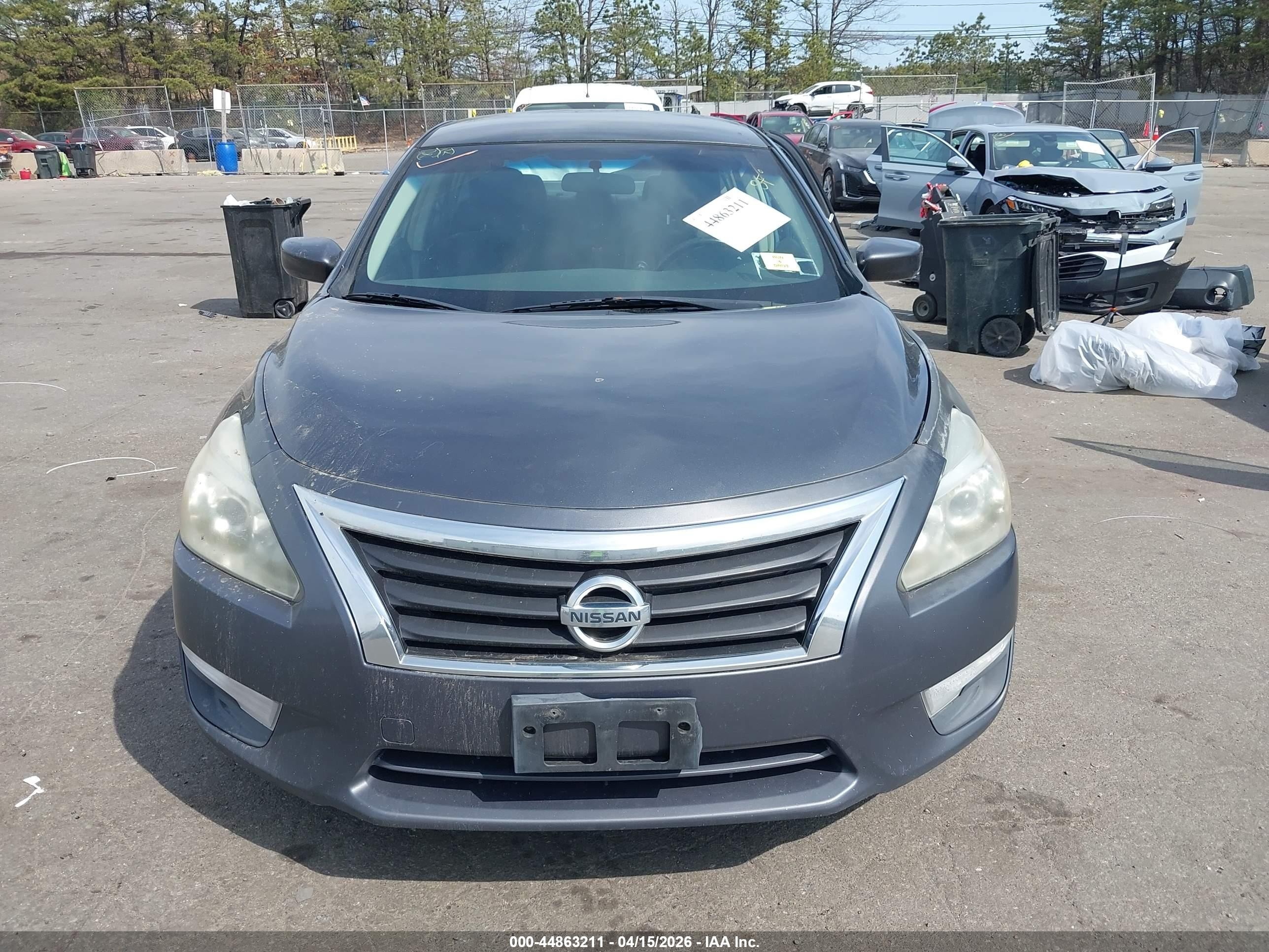 2013 Nissan Altima 2.5 Sv Gray vin: 1N4AL3AP5DC249817
