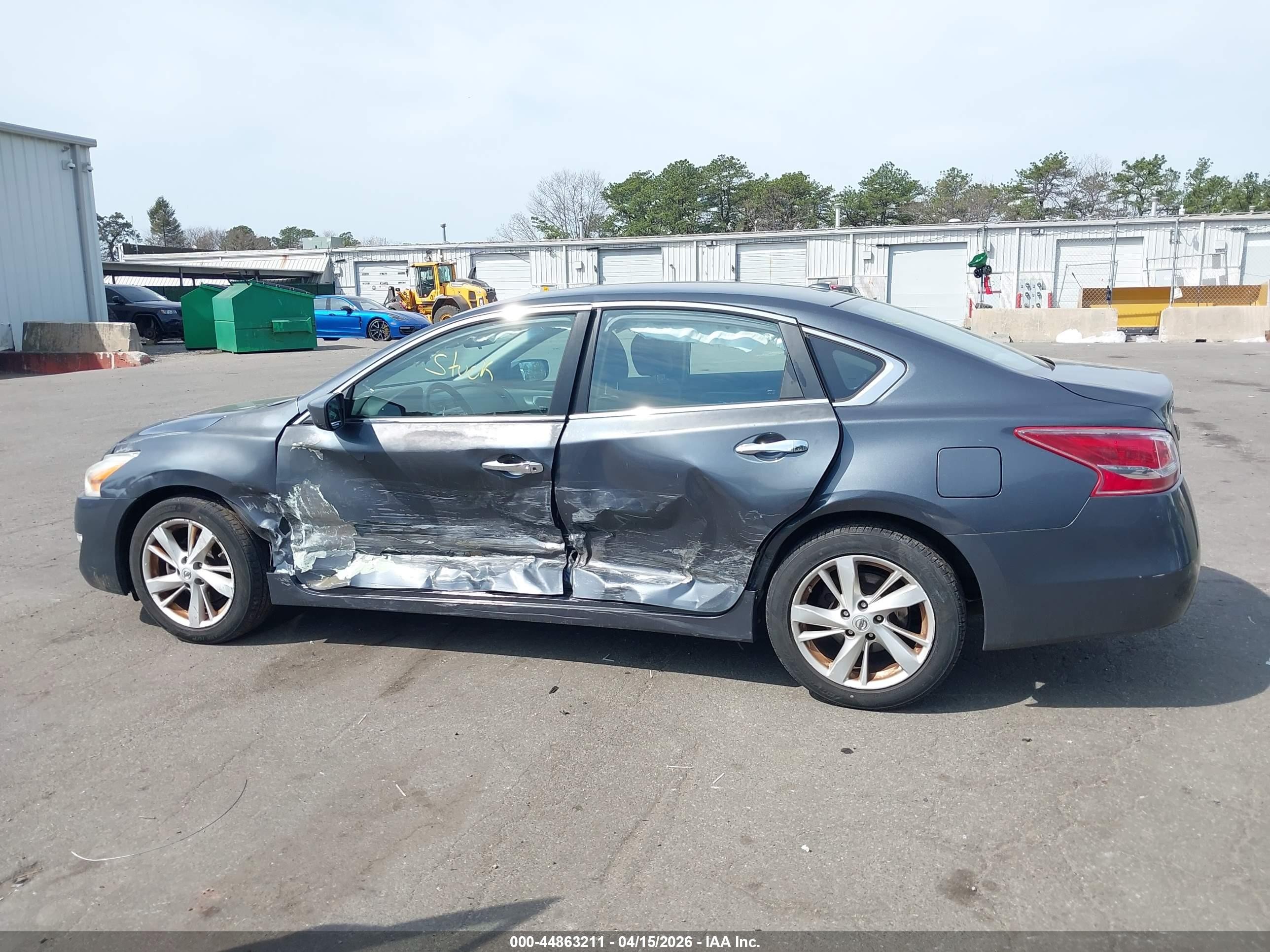 2013 Nissan Altima 2.5 Sv Gray vin: 1N4AL3AP5DC249817