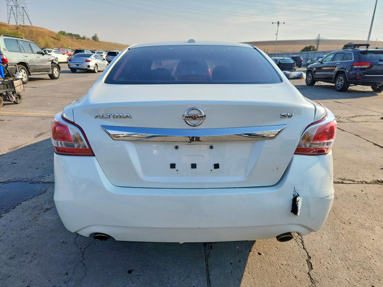 2013 Nissan Altima 2.5 White vin: 1N4AL3AP5DC253768
