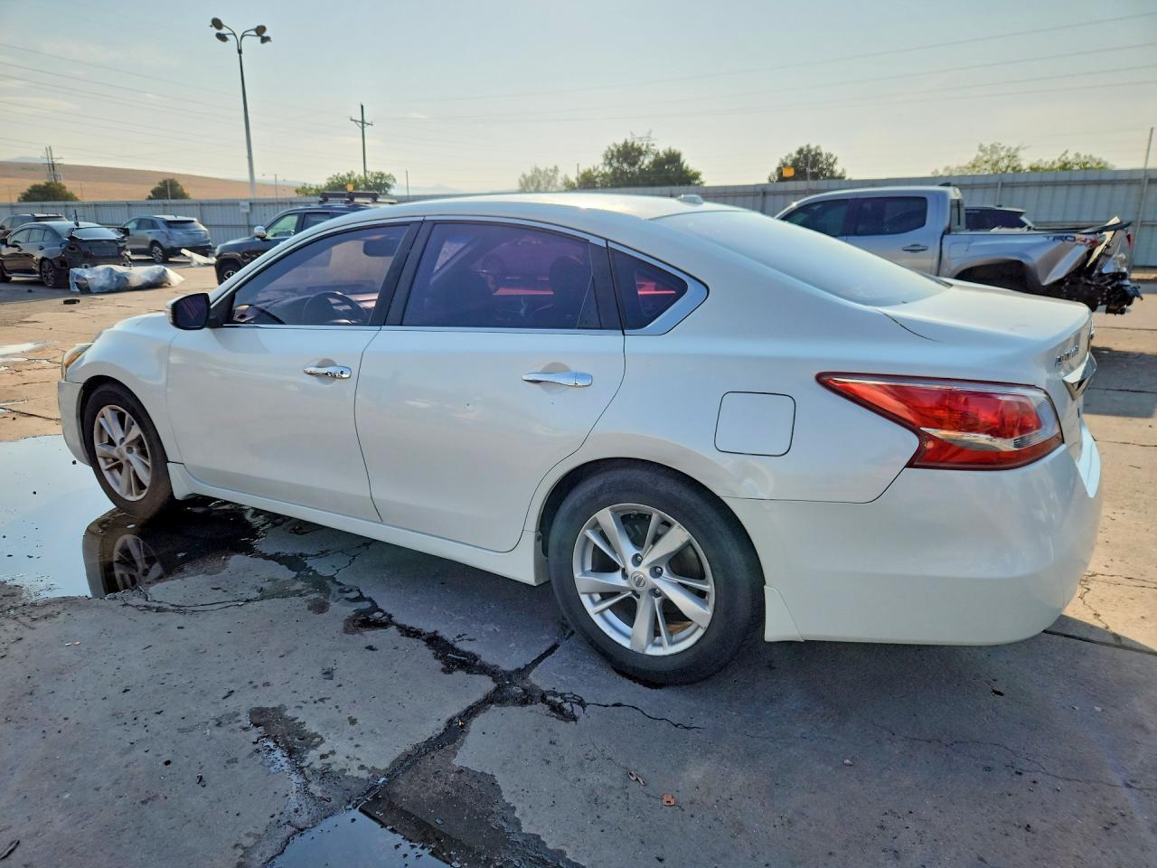 2013 Nissan Altima 2.5 White vin: 1N4AL3AP5DC253768
