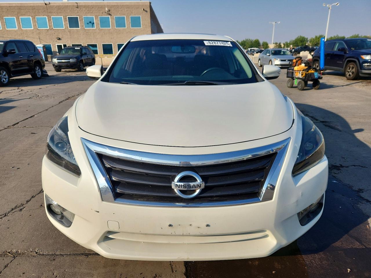 2013 Nissan Altima 2.5 White vin: 1N4AL3AP5DC253768