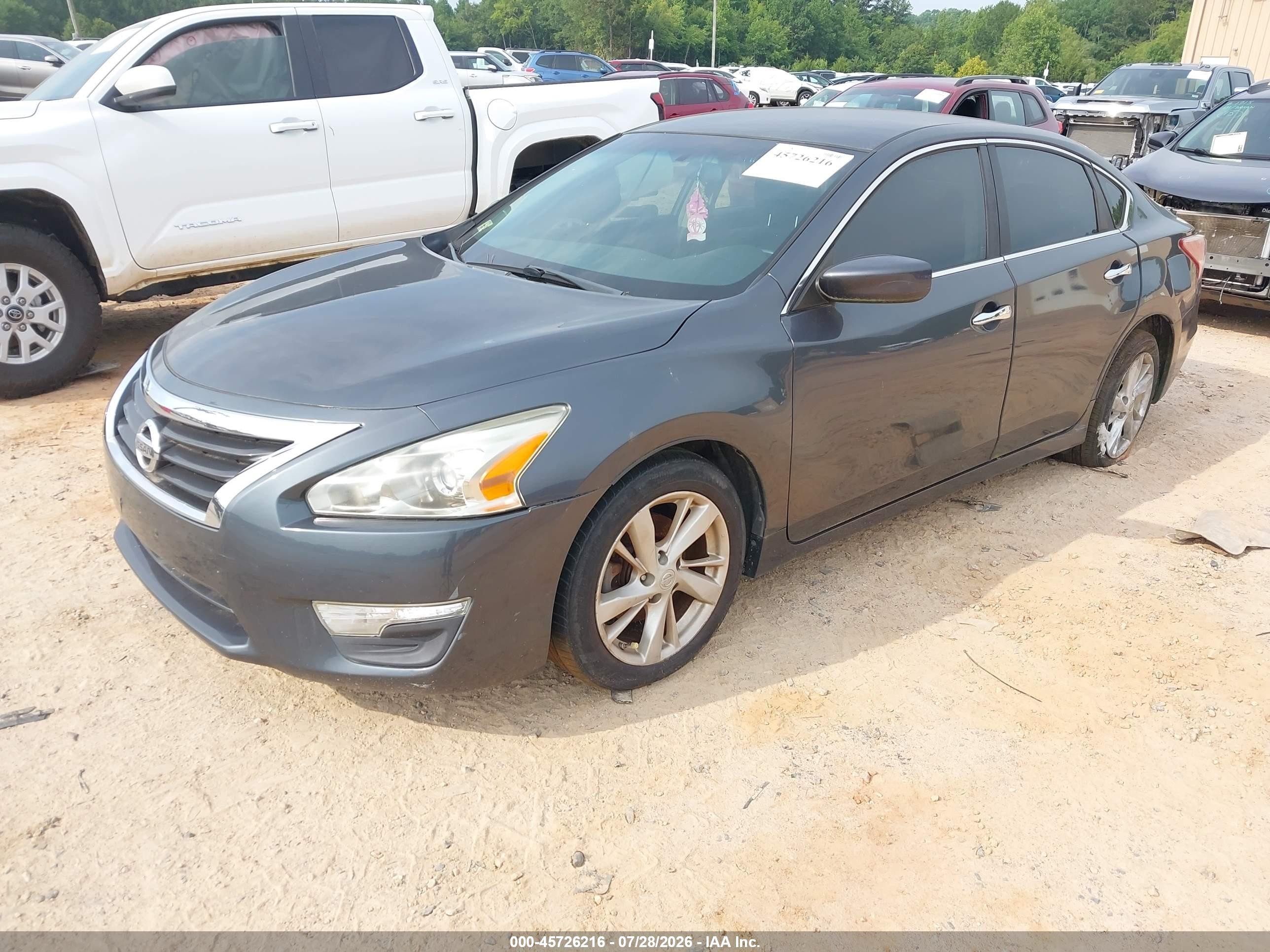 2013 Nissan Altima 2.5 Sv Gray vin: 1N4AL3AP5DC258226