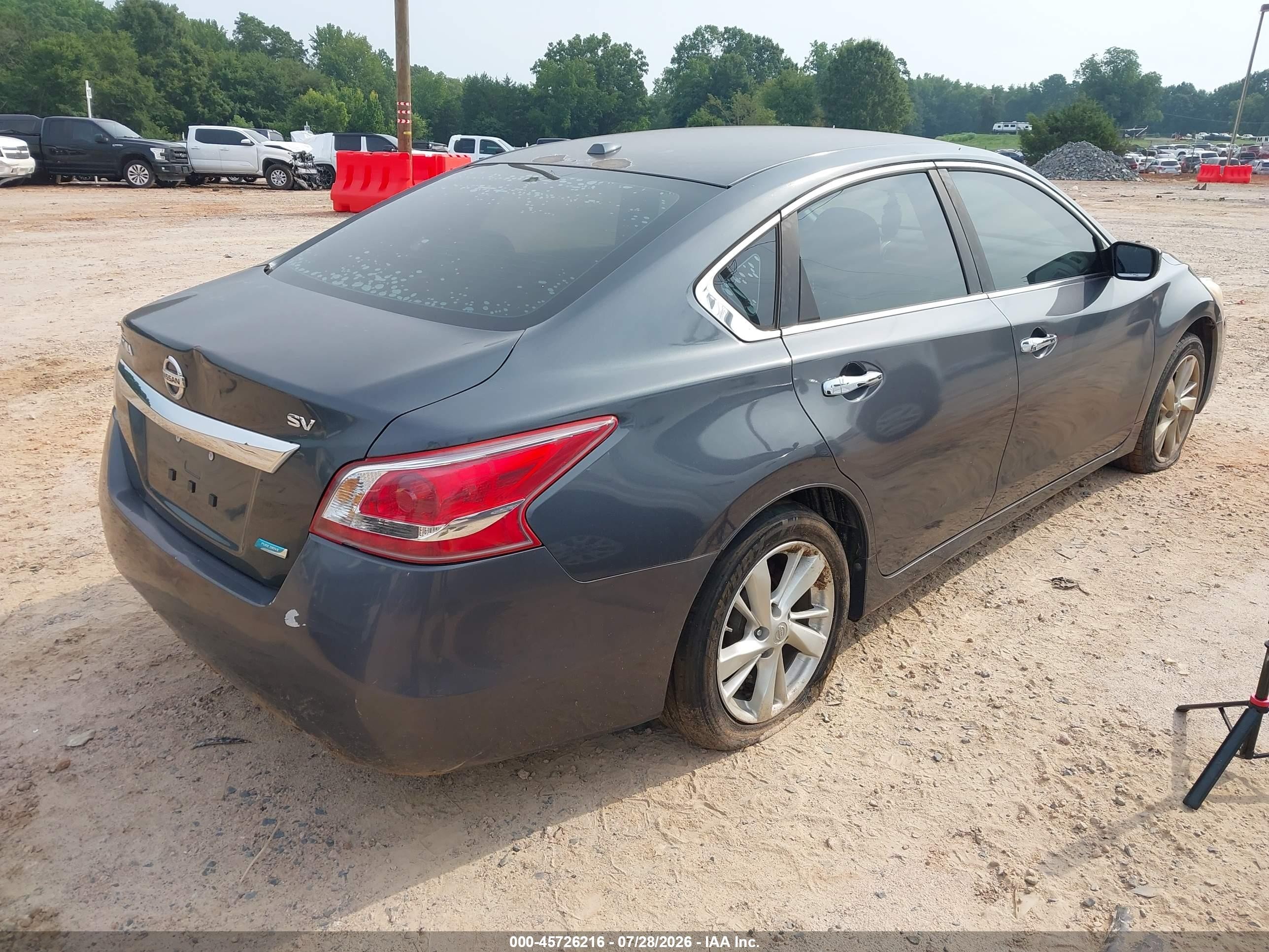 2013 Nissan Altima 2.5 Sv Gray vin: 1N4AL3AP5DC258226
