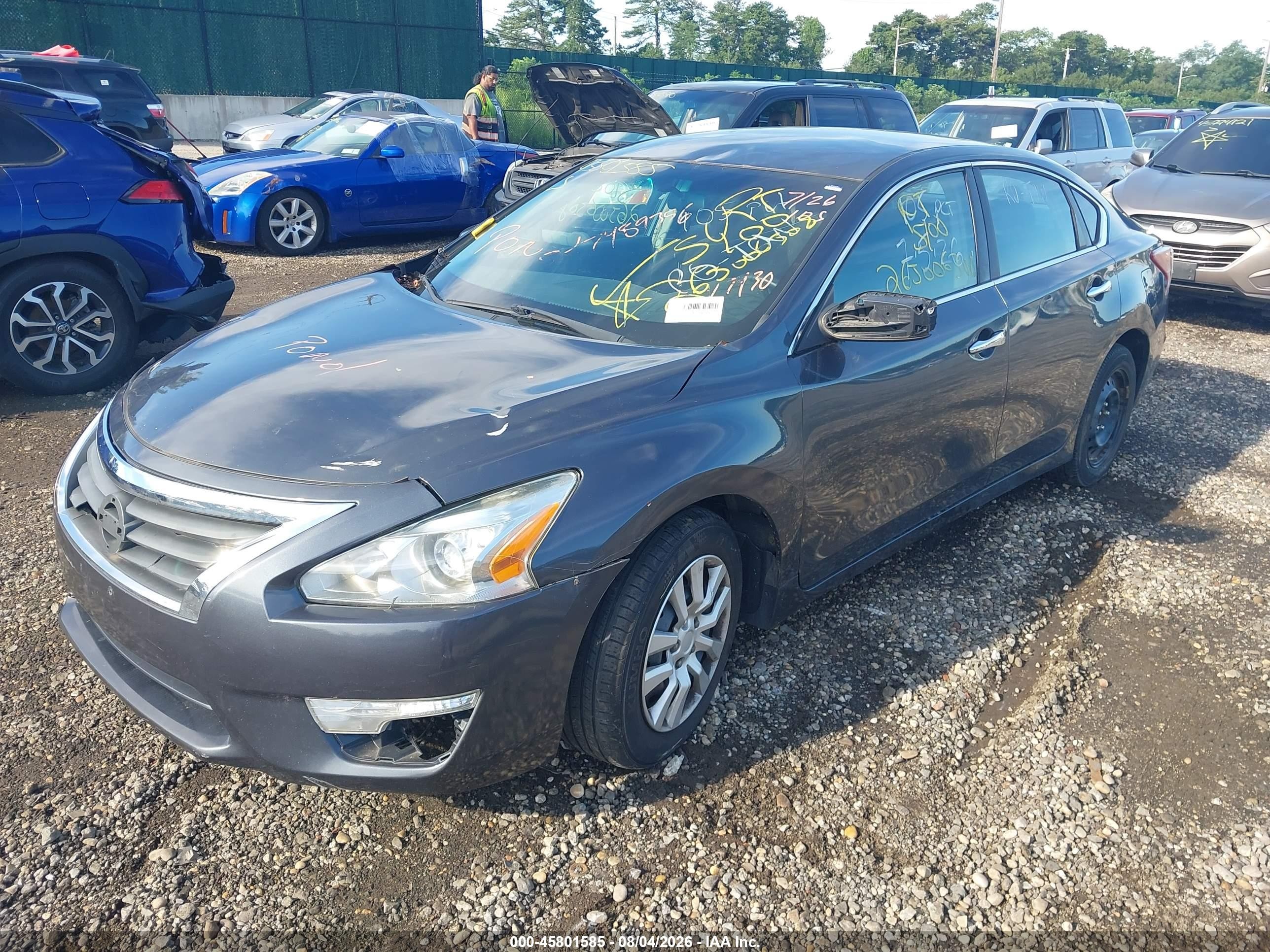 2013 Nissan Altima 2.5 Gray vin: 1N4AL3AP5DC267430
