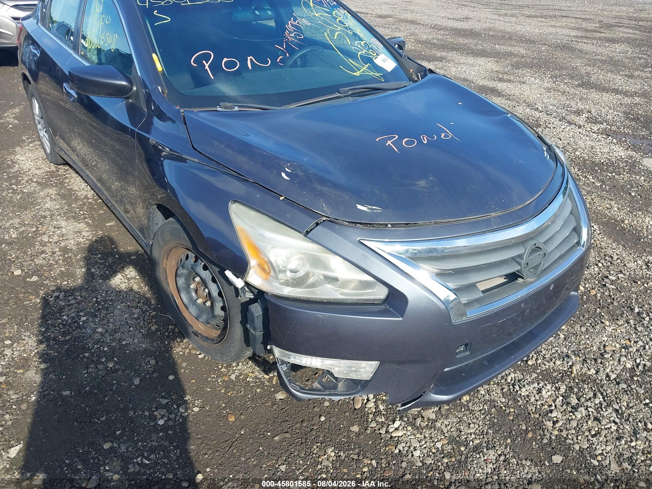 2013 Nissan Altima 2.5 Gray vin: 1N4AL3AP5DC267430