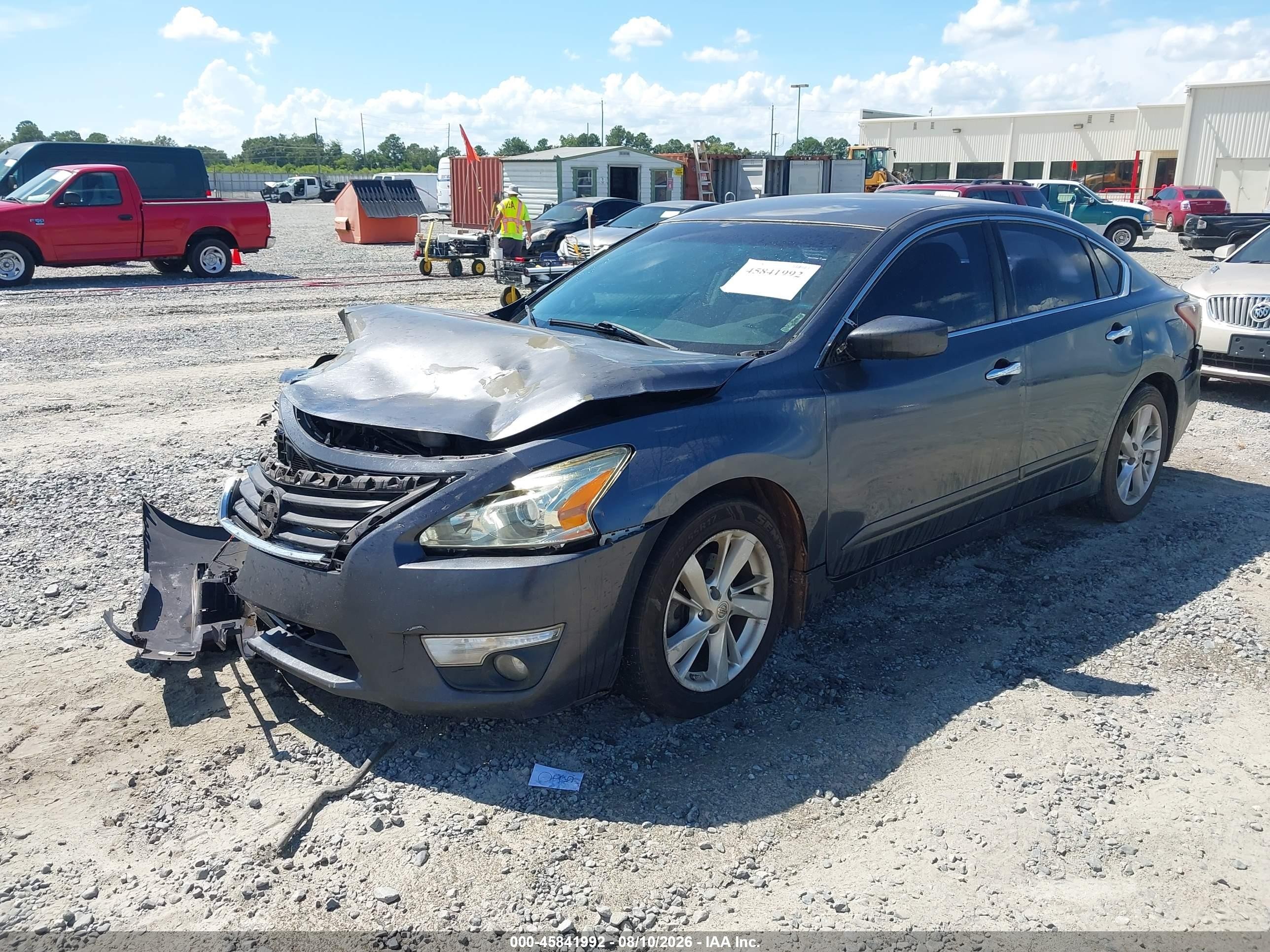 2013 Nissan Altima 2.5 Sv Gray vin: 1N4AL3AP5DC280291