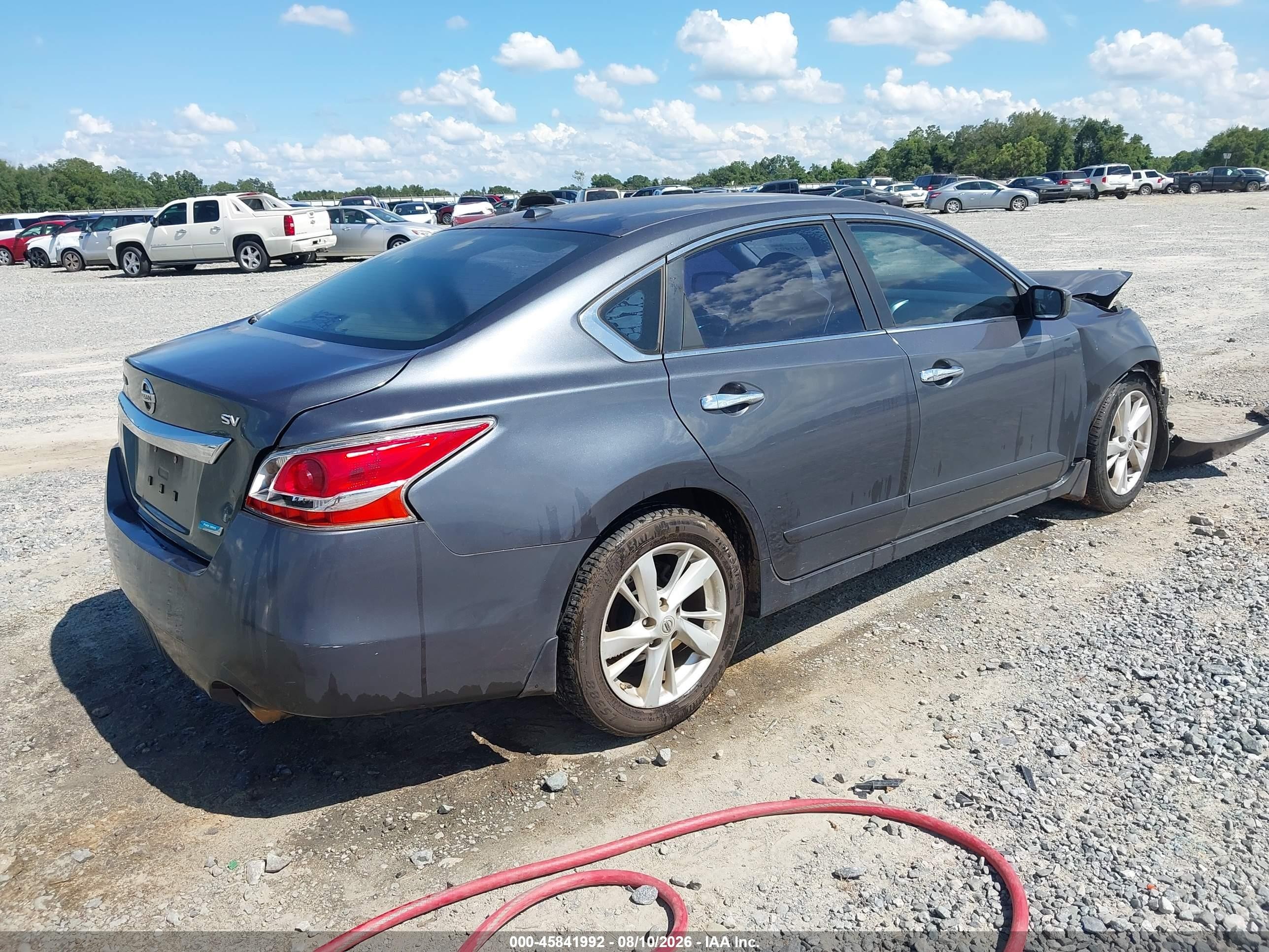 2013 Nissan Altima 2.5 Sv Gray vin: 1N4AL3AP5DC280291