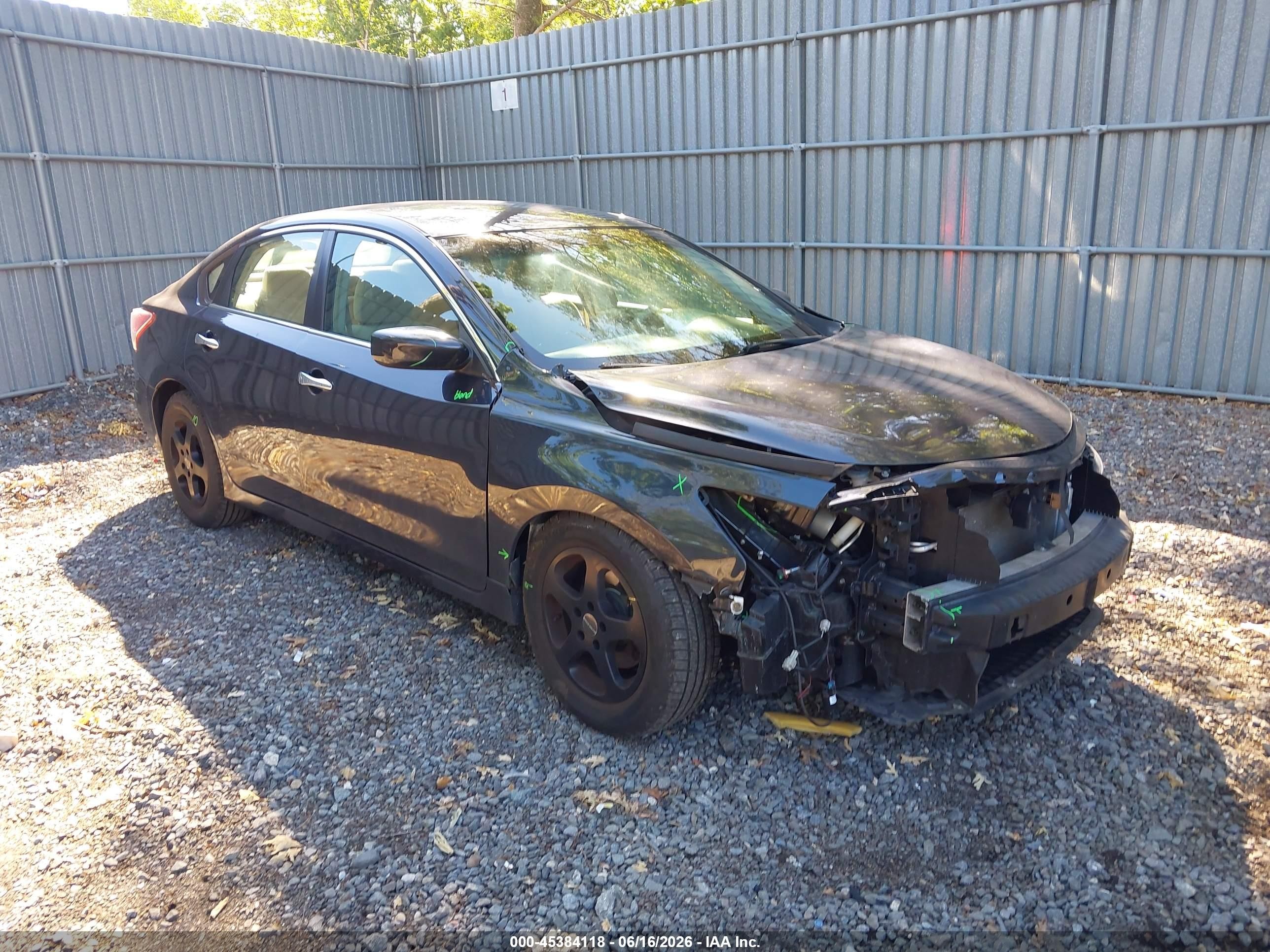 2013 Nissan Altima 2.5 S Black vin: 1N4AL3AP5DC284132