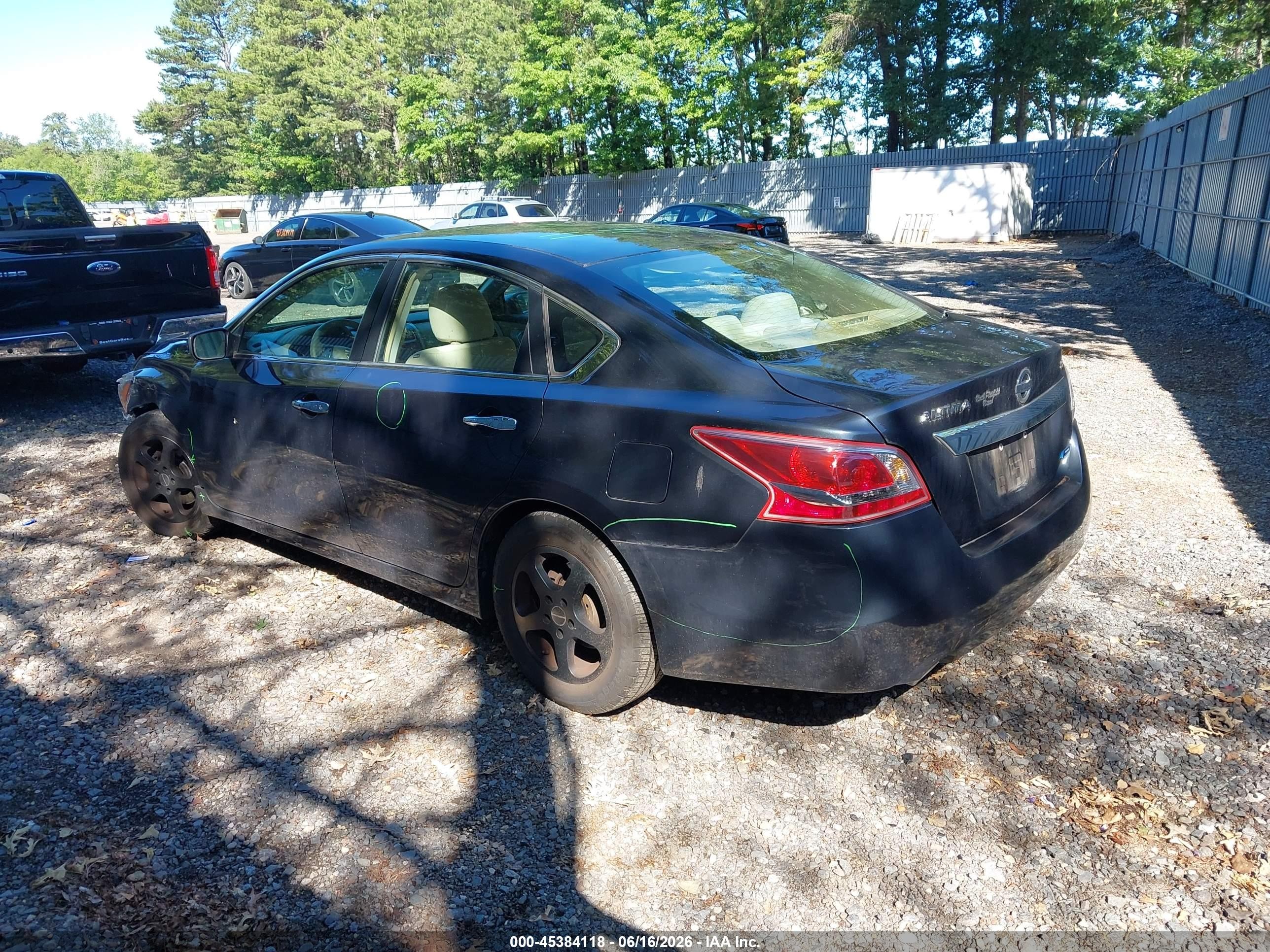 2013 Nissan Altima 2.5 S Black vin: 1N4AL3AP5DC284132