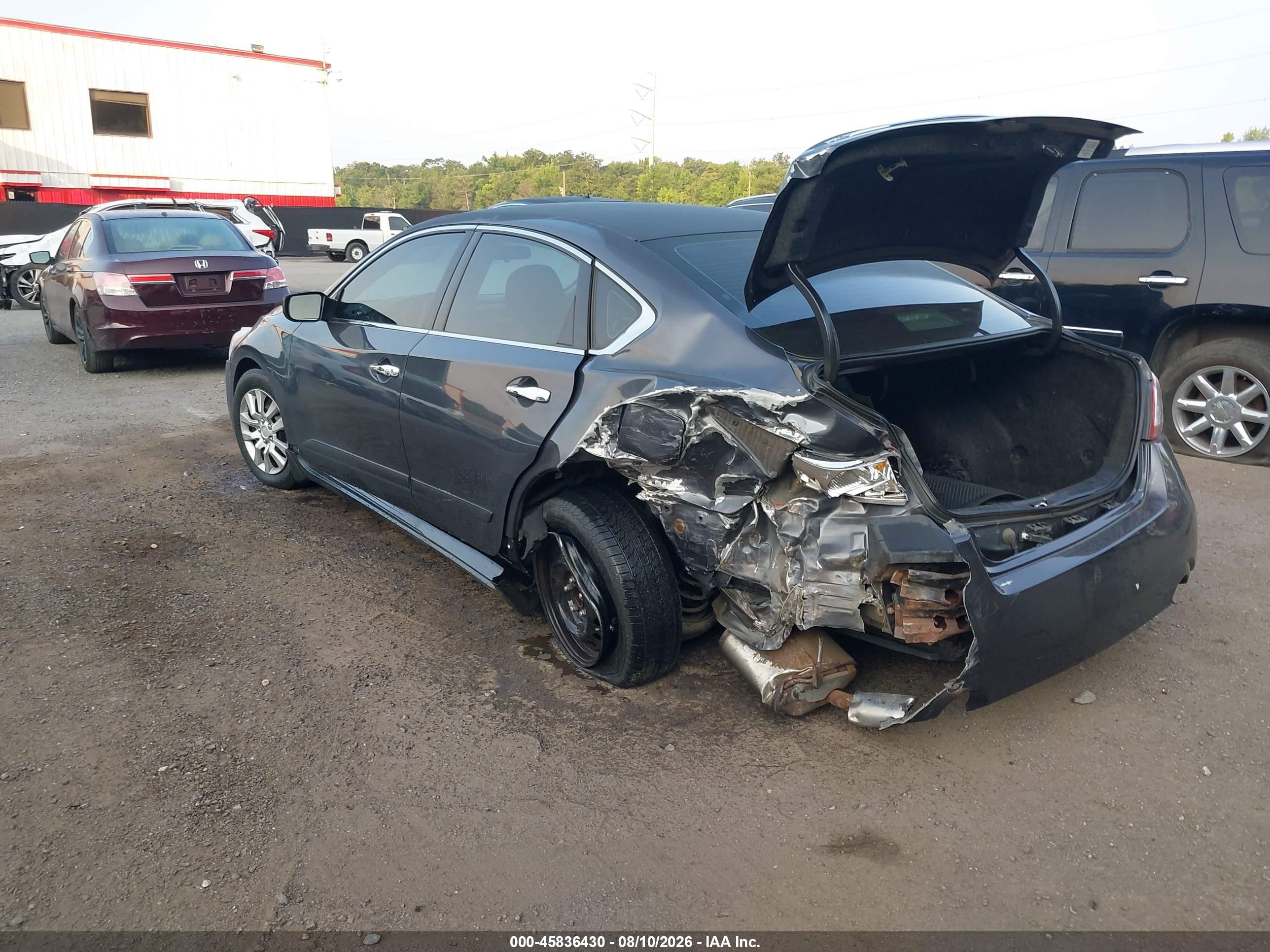 2013 Nissan Altima 2.5 S Gray vin: 1N4AL3AP5DC294398