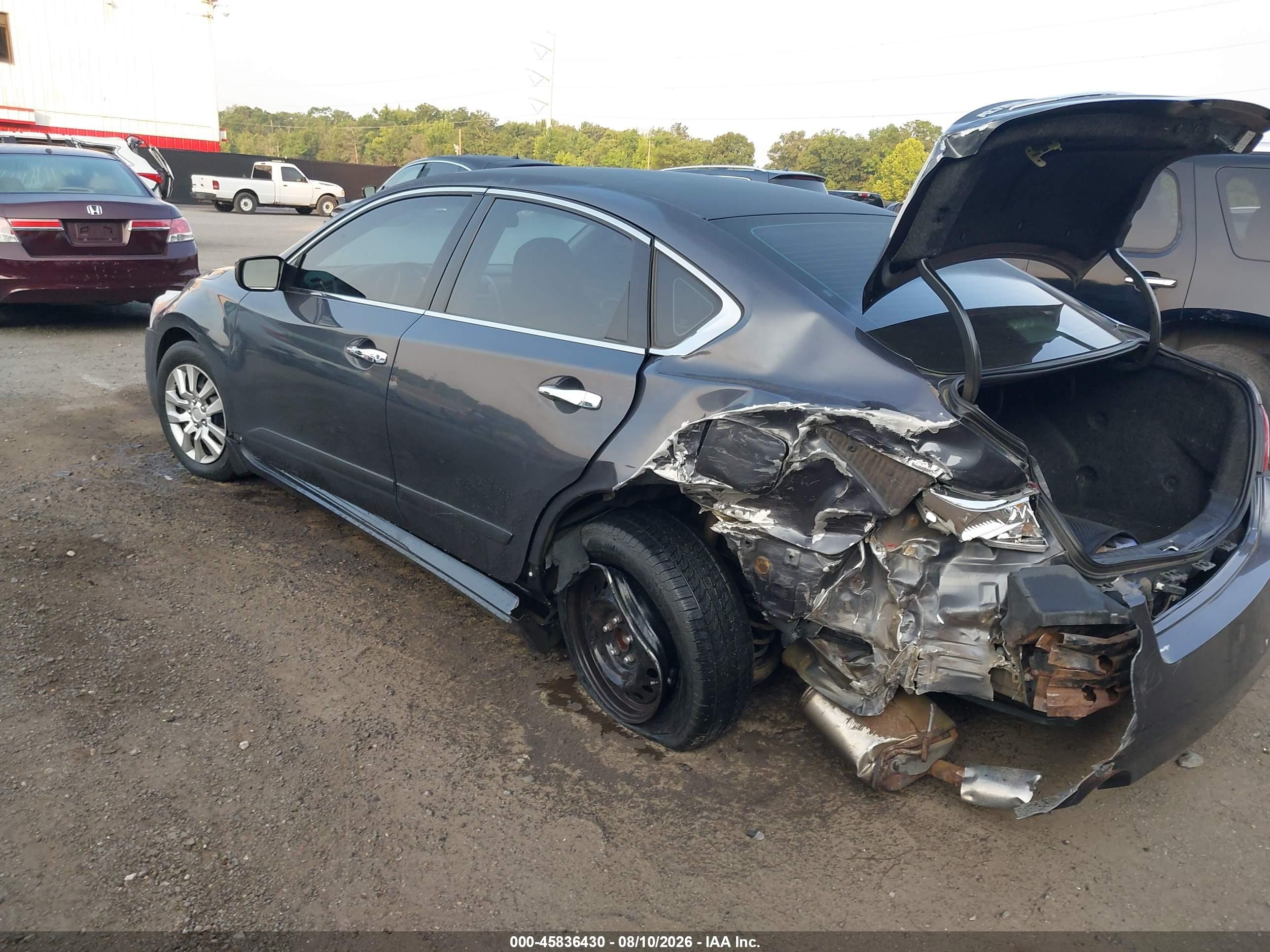 2013 Nissan Altima 2.5 S Gray vin: 1N4AL3AP5DC294398