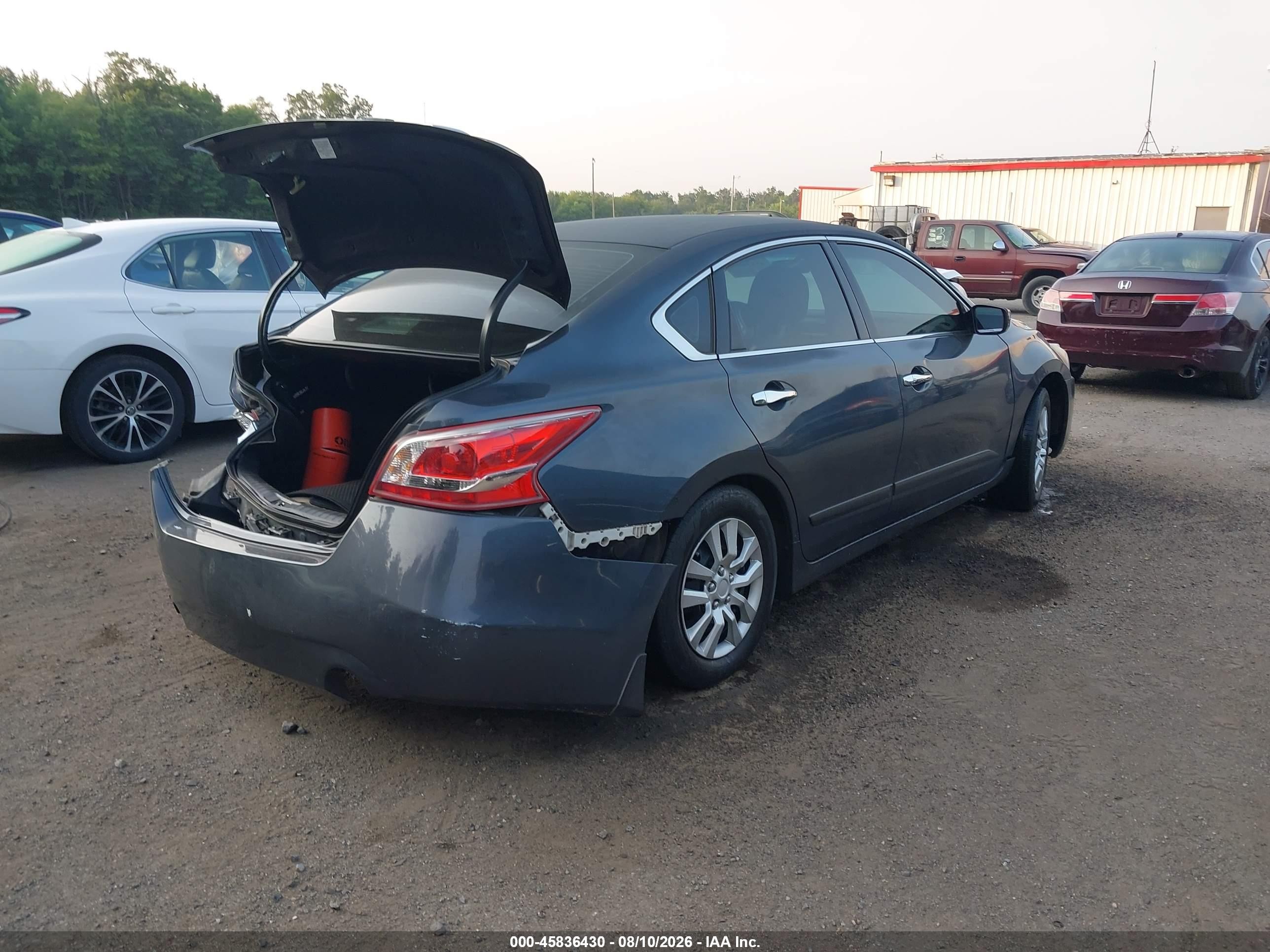 2013 Nissan Altima 2.5 S Gray vin: 1N4AL3AP5DC294398