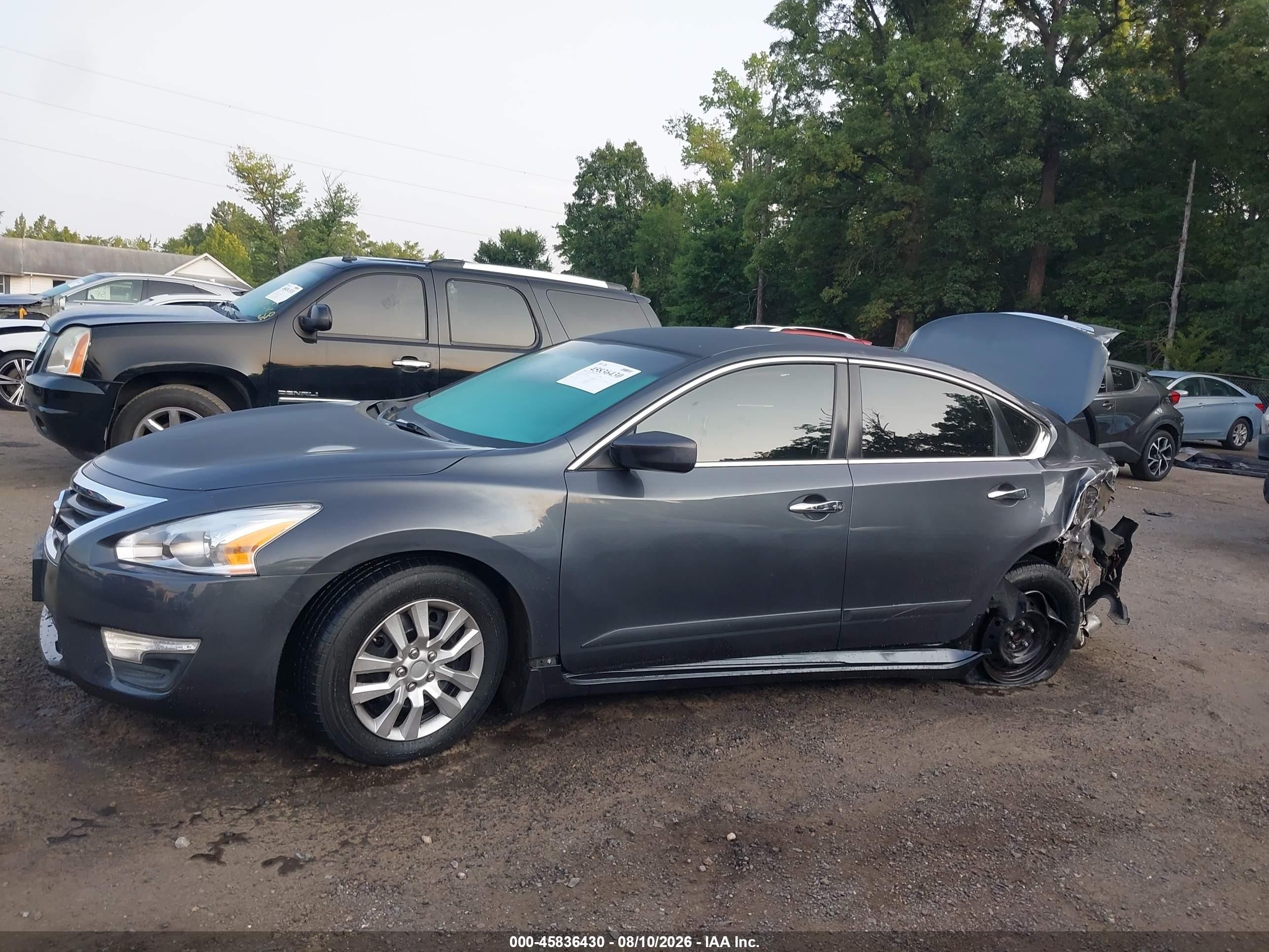 2013 Nissan Altima 2.5 S Gray vin: 1N4AL3AP5DC294398