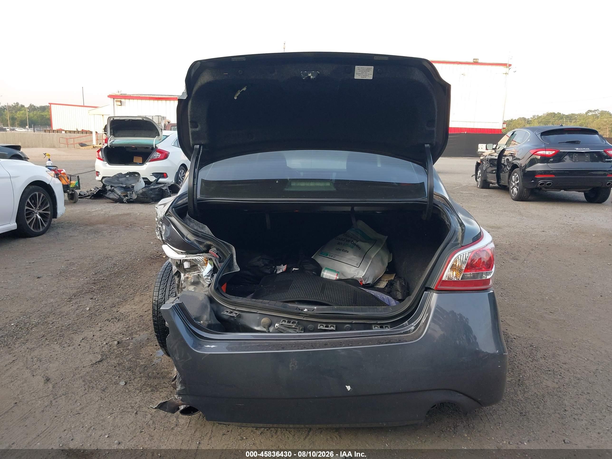 2013 Nissan Altima 2.5 S Gray vin: 1N4AL3AP5DC294398