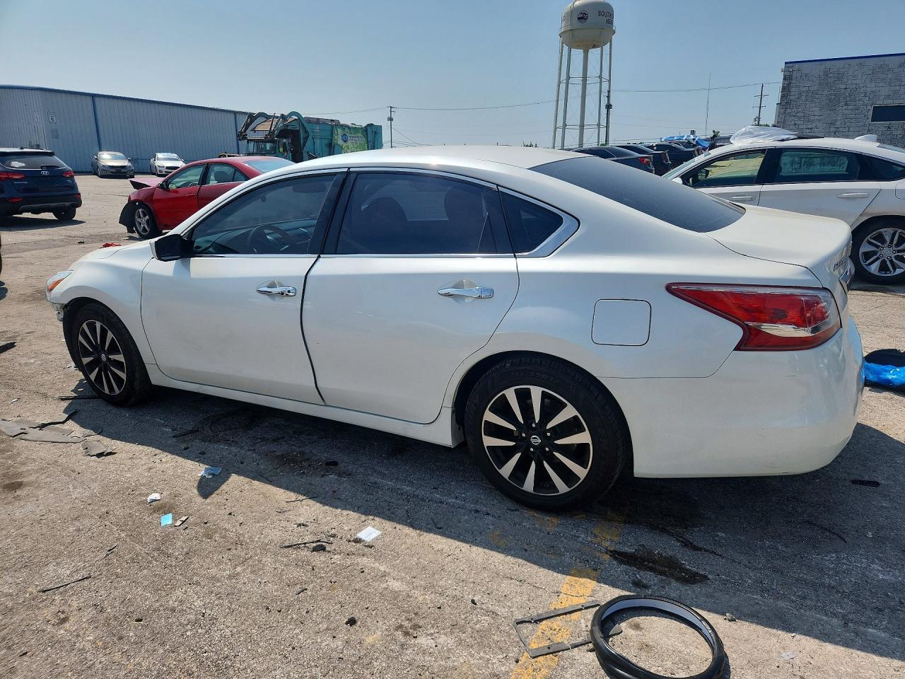 2013 Nissan Altima 2.5 White vin: 1N4AL3AP5DC908625