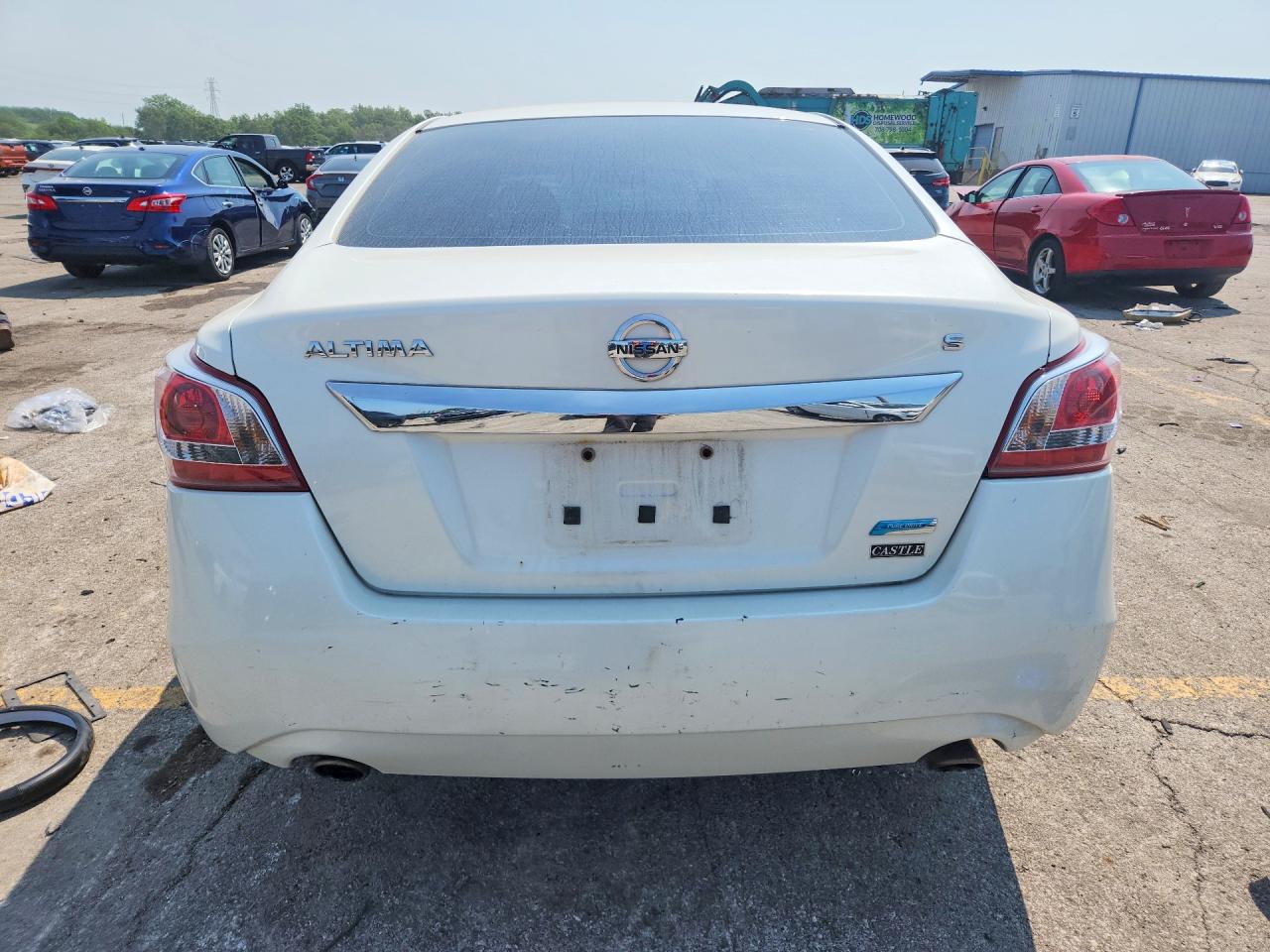 2013 Nissan Altima 2.5 White vin: 1N4AL3AP5DC908625