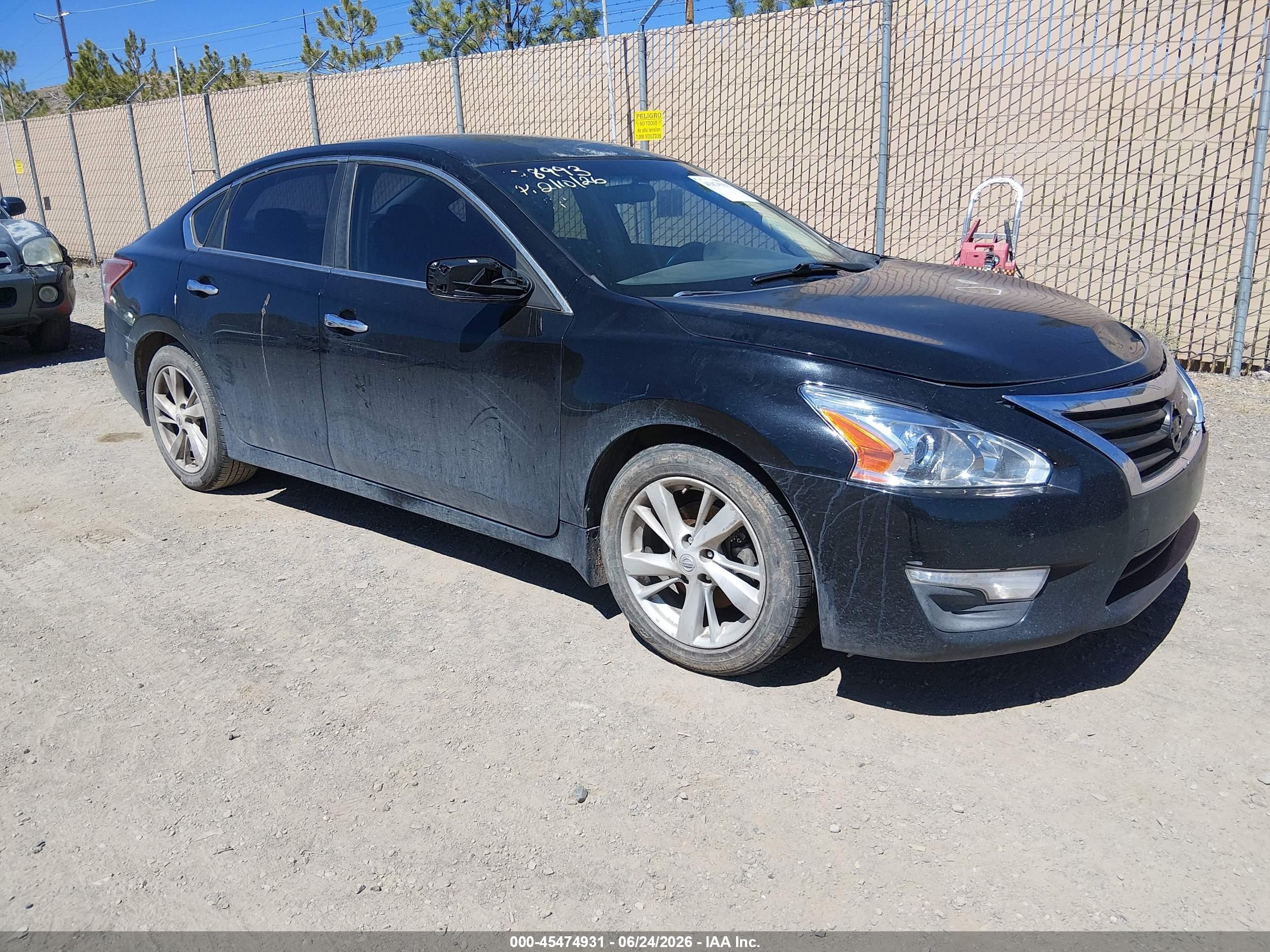 2013 Nissan Altima 2.5 Sv Black vin: 1N4AL3AP5DC912528