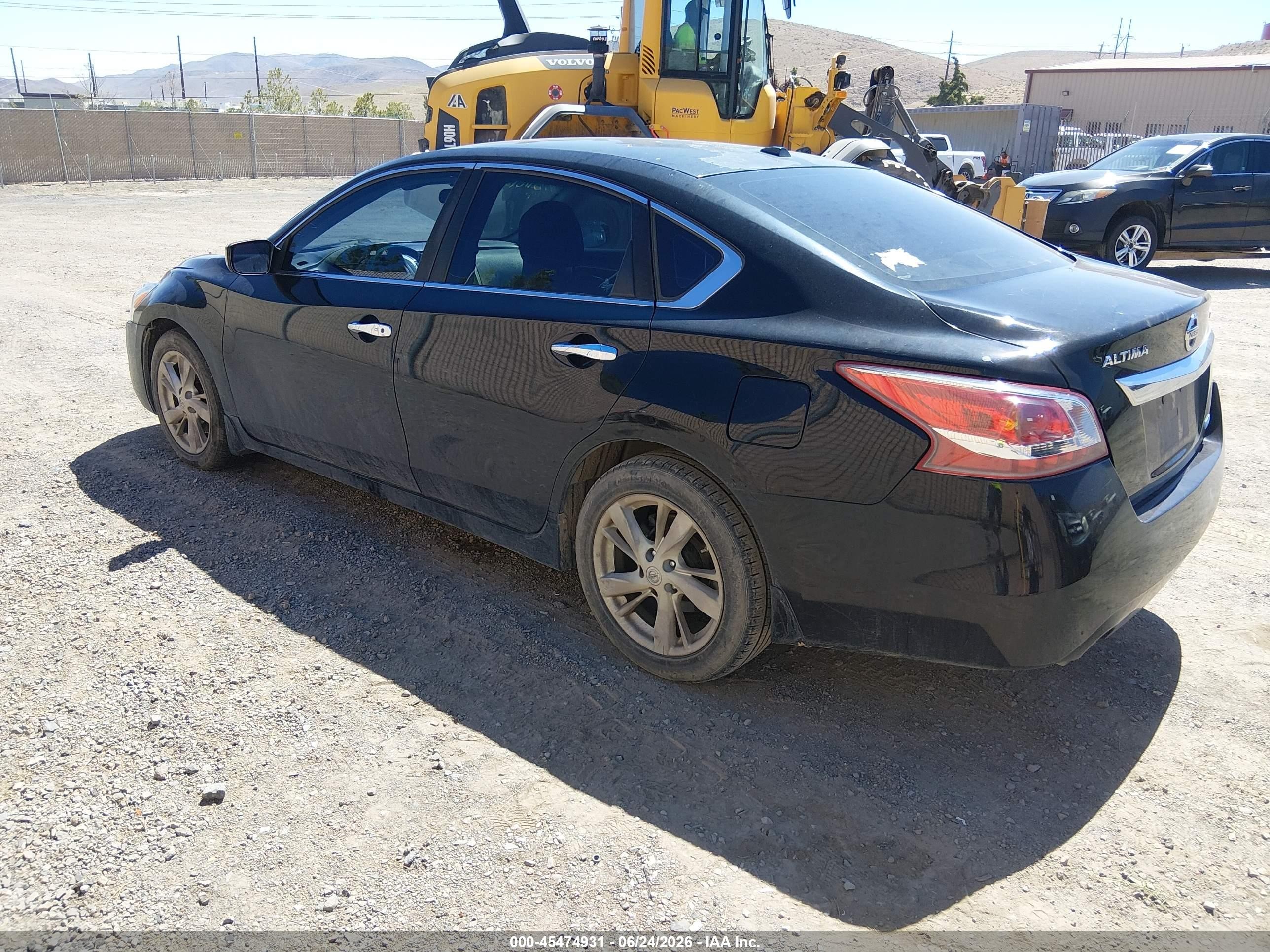 2013 Nissan Altima 2.5 Sv Black vin: 1N4AL3AP5DC912528