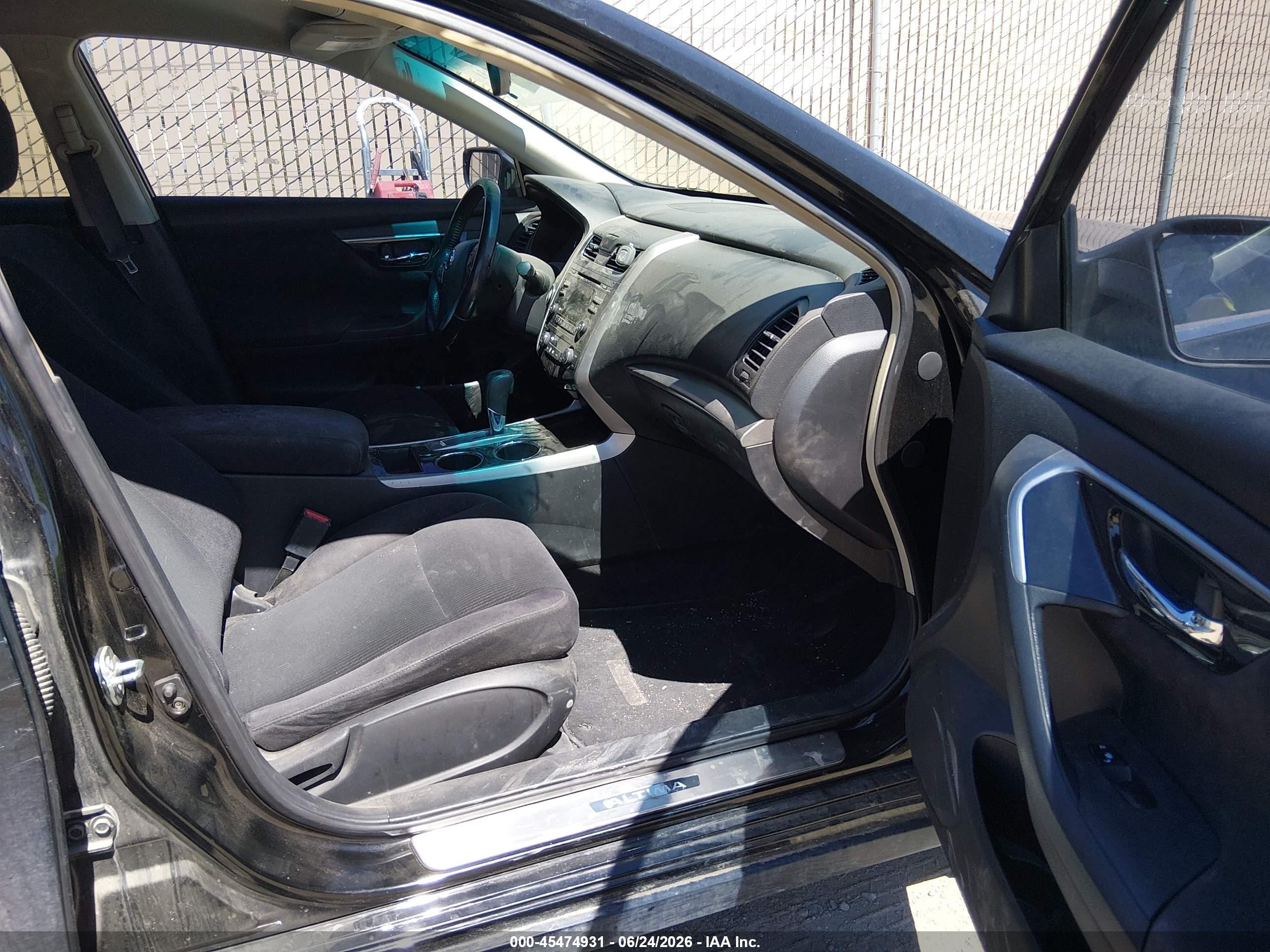 2013 Nissan Altima 2.5 Sv Black vin: 1N4AL3AP5DC912528