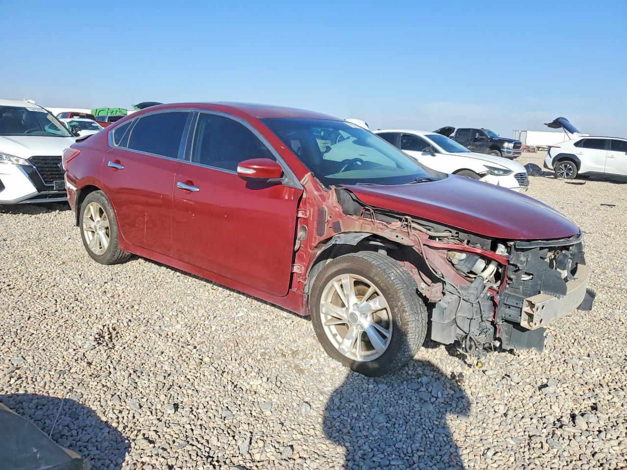 2013 Nissan Altima 2.5 Maroon vin: 1N4AL3AP5DN403382