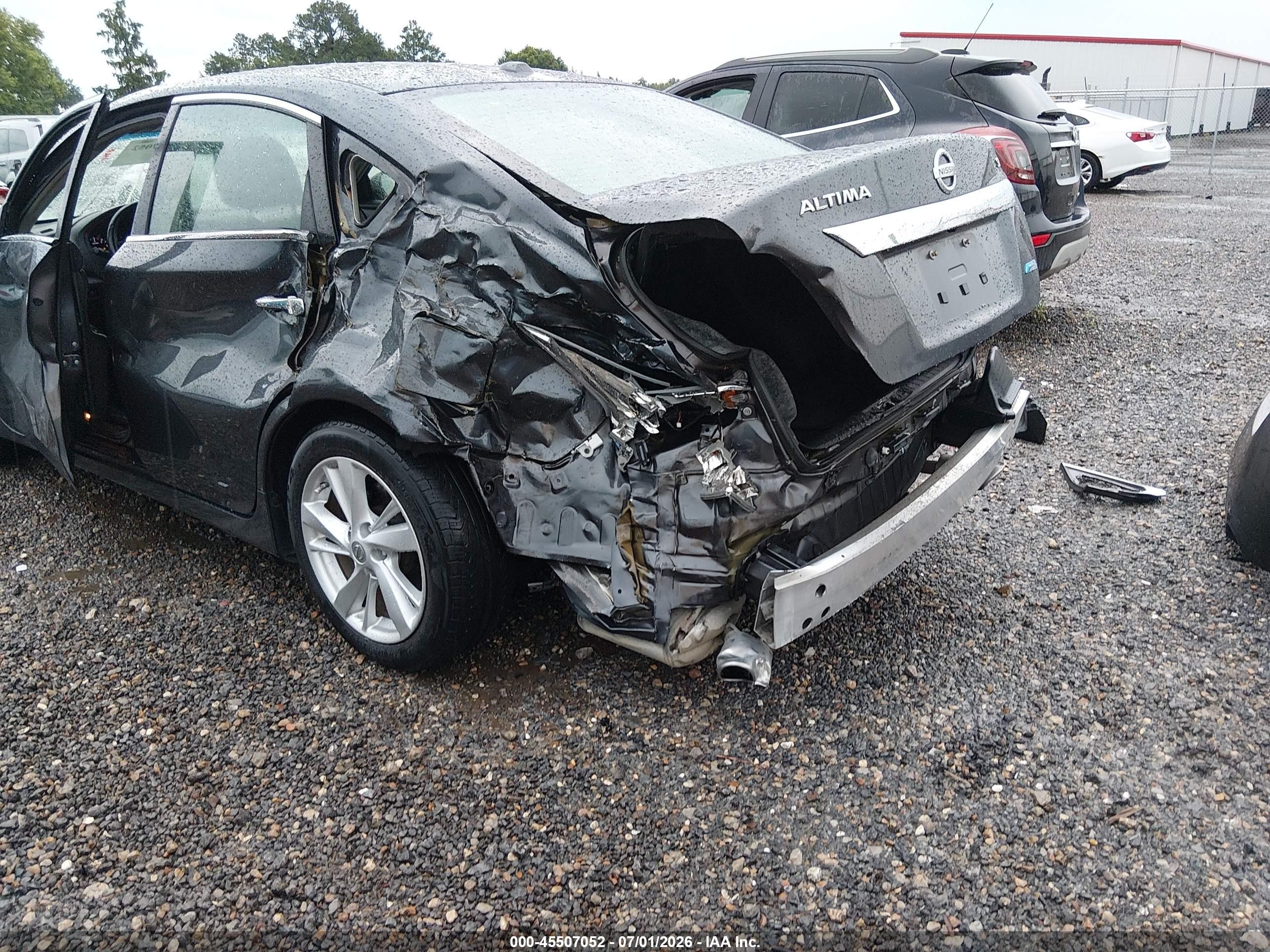 2013 Nissan Altima 2.5 Sl Gray vin: 1N4AL3AP5DN412809