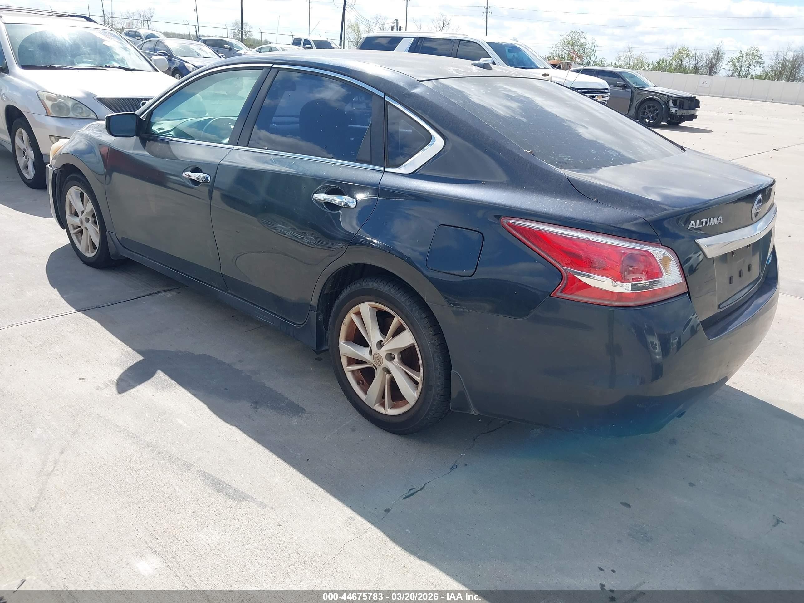 2013 Nissan Altima 2.5 Sv Black vin: 1N4AL3AP5DN417010