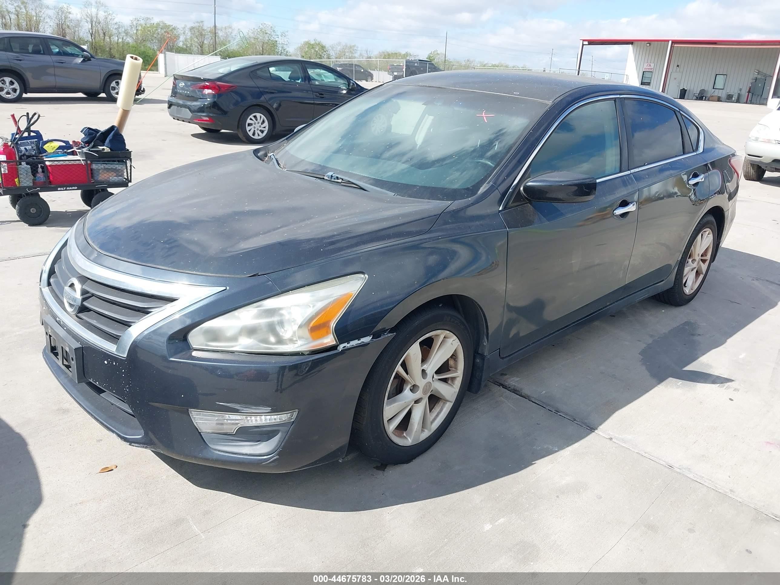 2013 Nissan Altima 2.5 Sv Black vin: 1N4AL3AP5DN417010