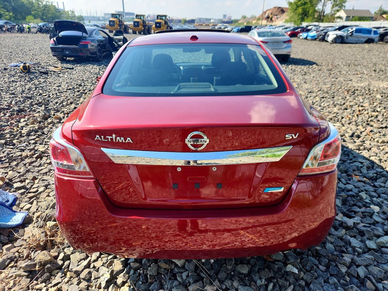 2013 Nissan Altima 2.5 Red vin: 1N4AL3AP5DN420098