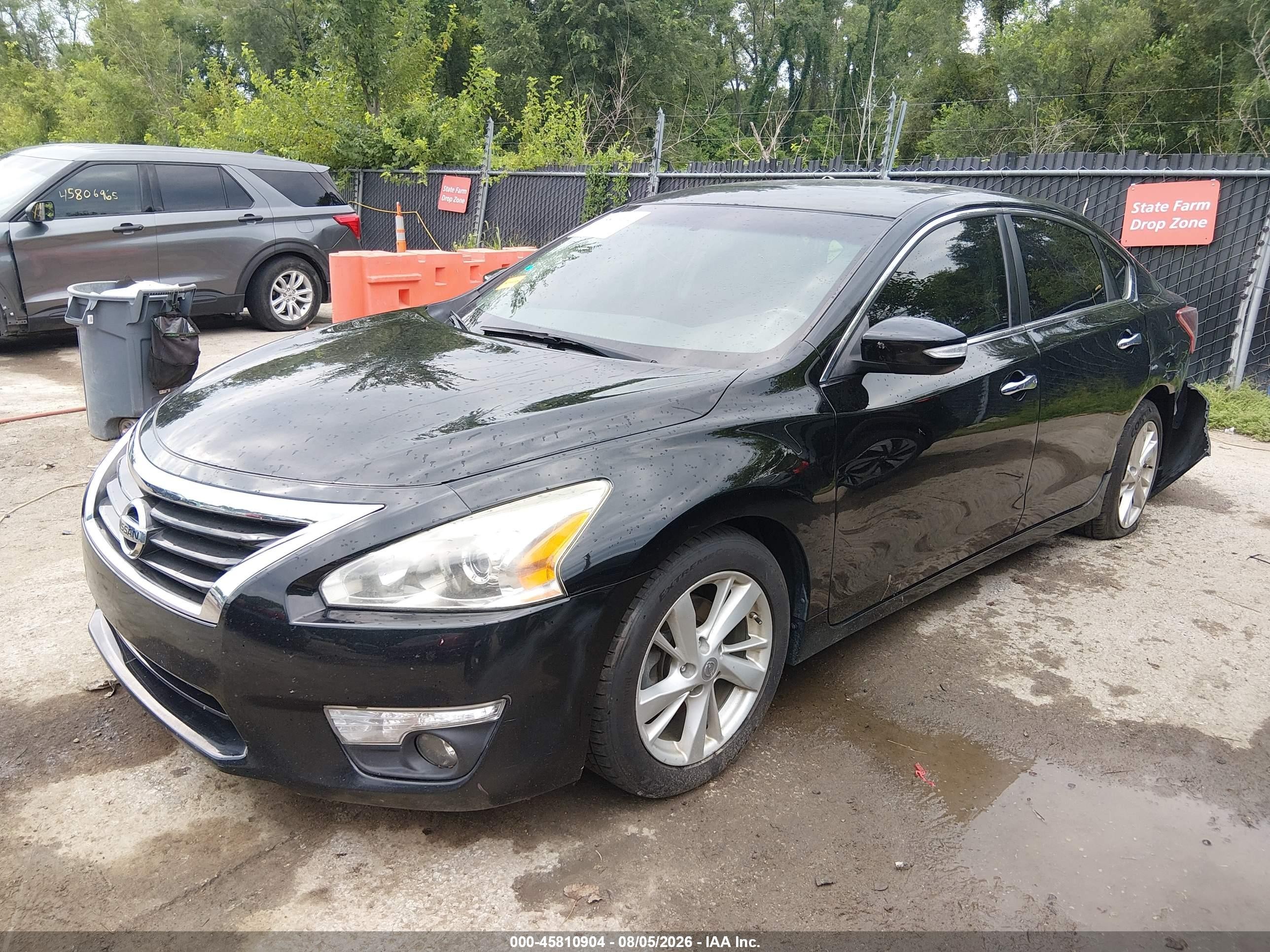 2013 Nissan Altima 2.5 Sv Black vin: 1N4AL3AP5DN421073