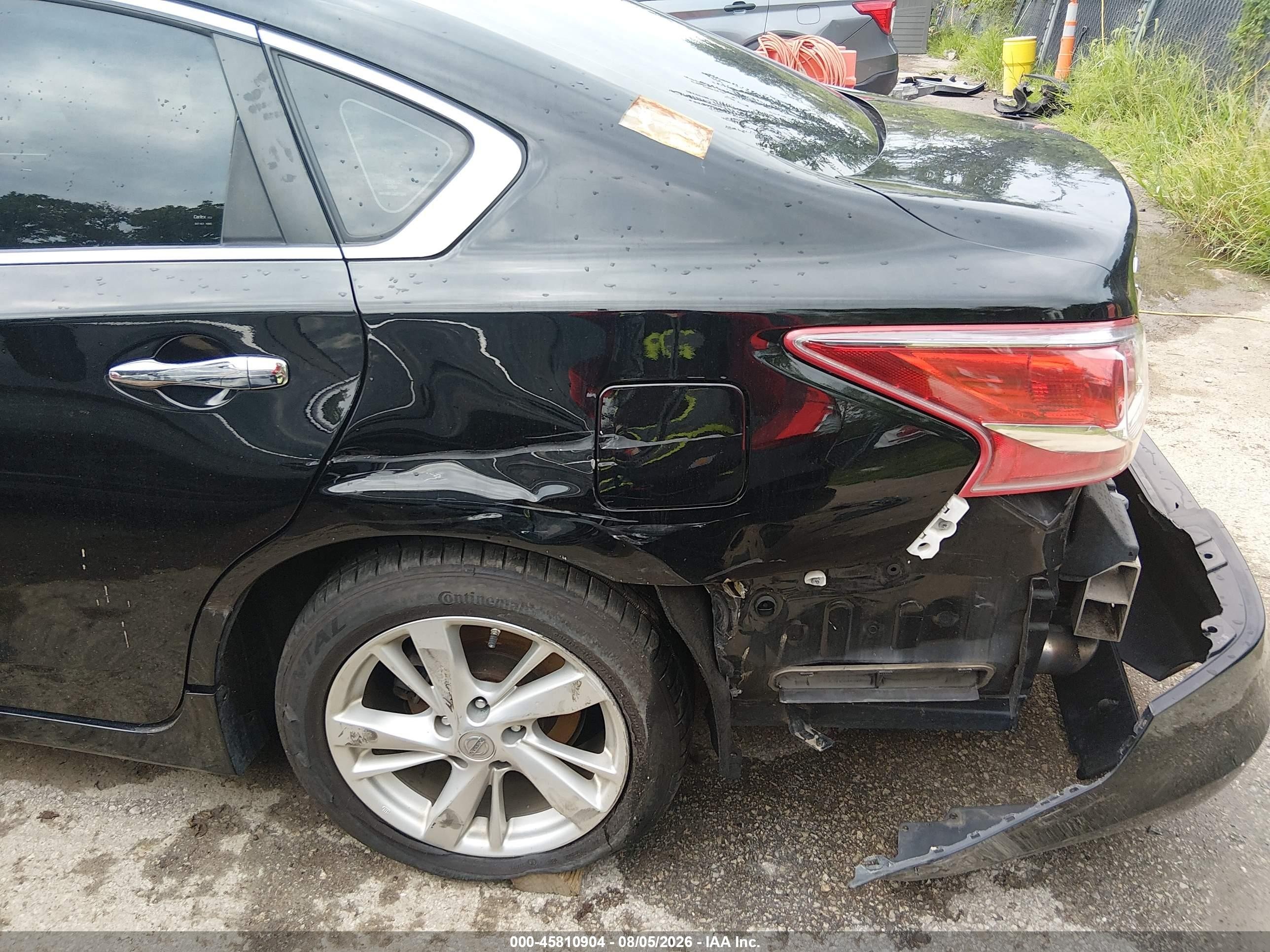 2013 Nissan Altima 2.5 Sv Black vin: 1N4AL3AP5DN421073