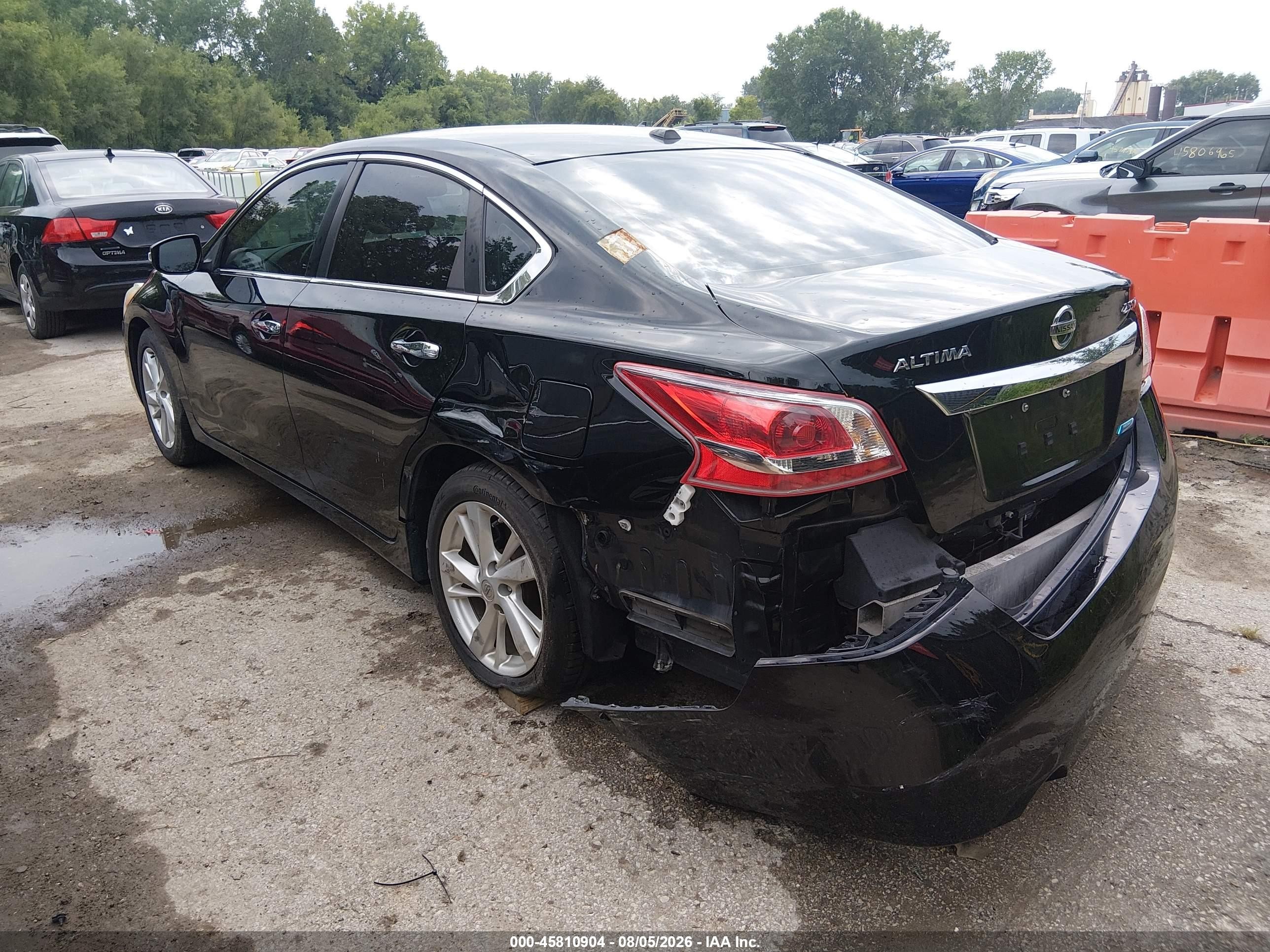 2013 Nissan Altima 2.5 Sv Black vin: 1N4AL3AP5DN421073