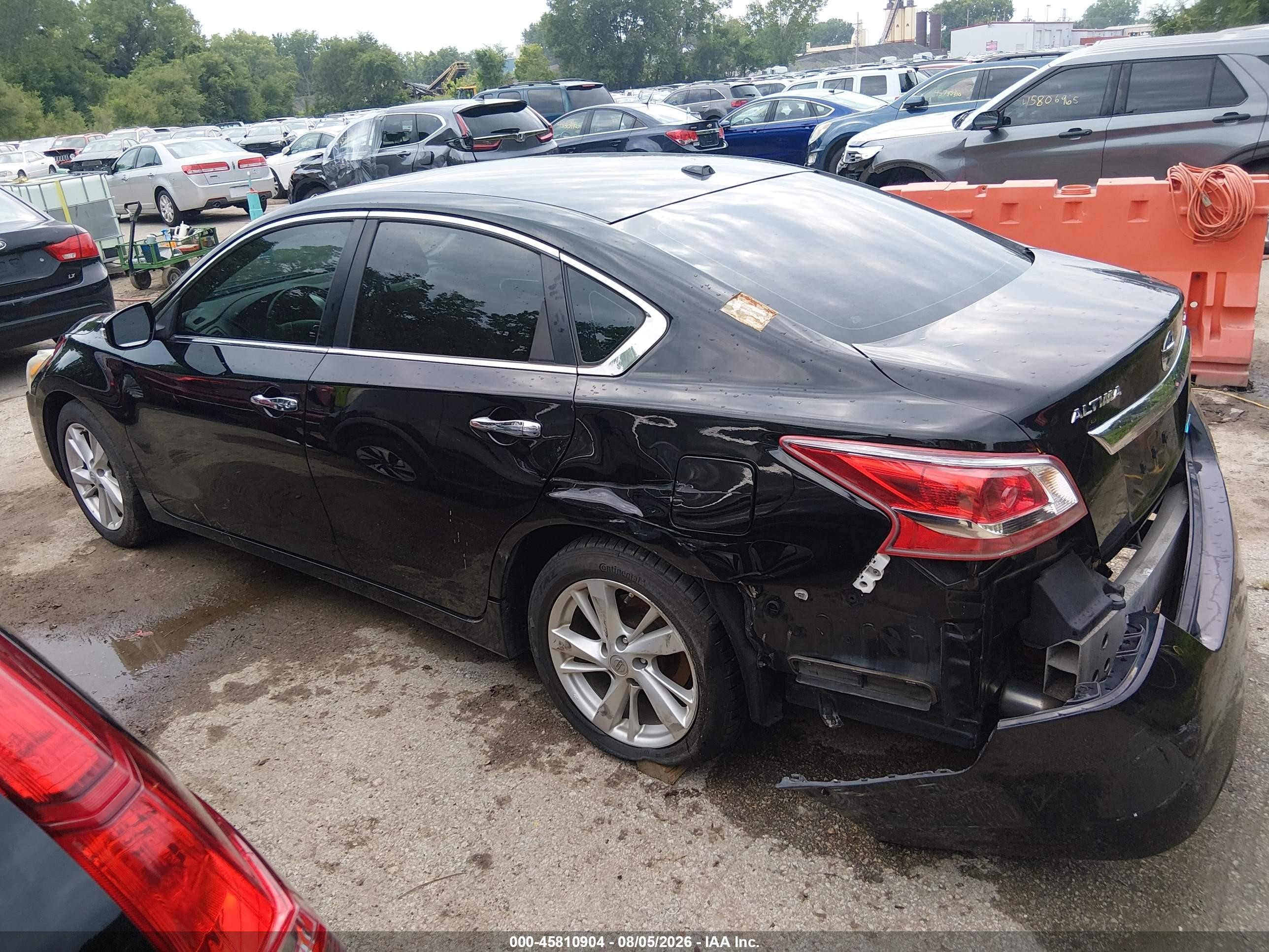 2013 Nissan Altima 2.5 Sv Black vin: 1N4AL3AP5DN421073