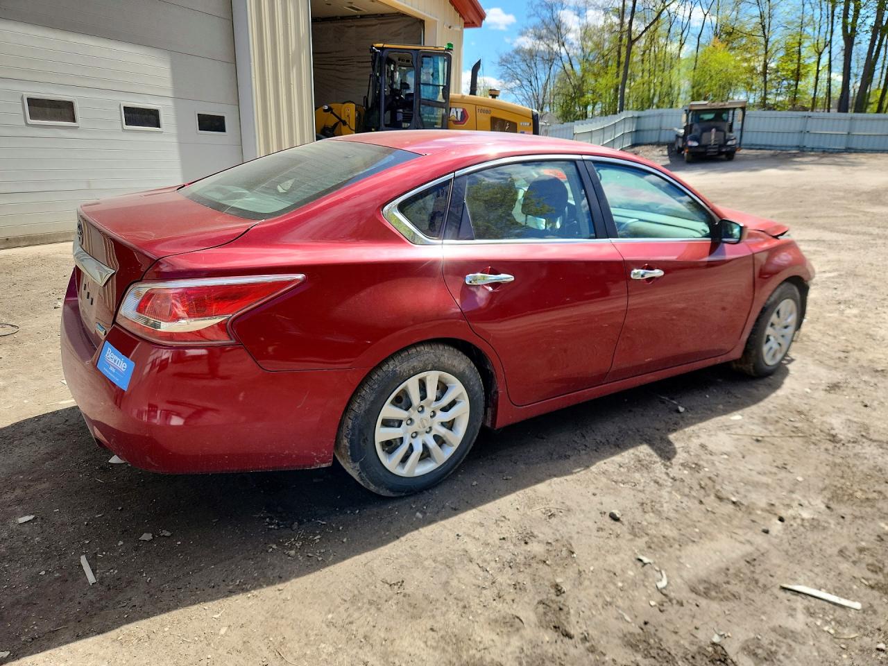 2013 Nissan Altima 2.5 Red vin: 1N4AL3AP5DN421106