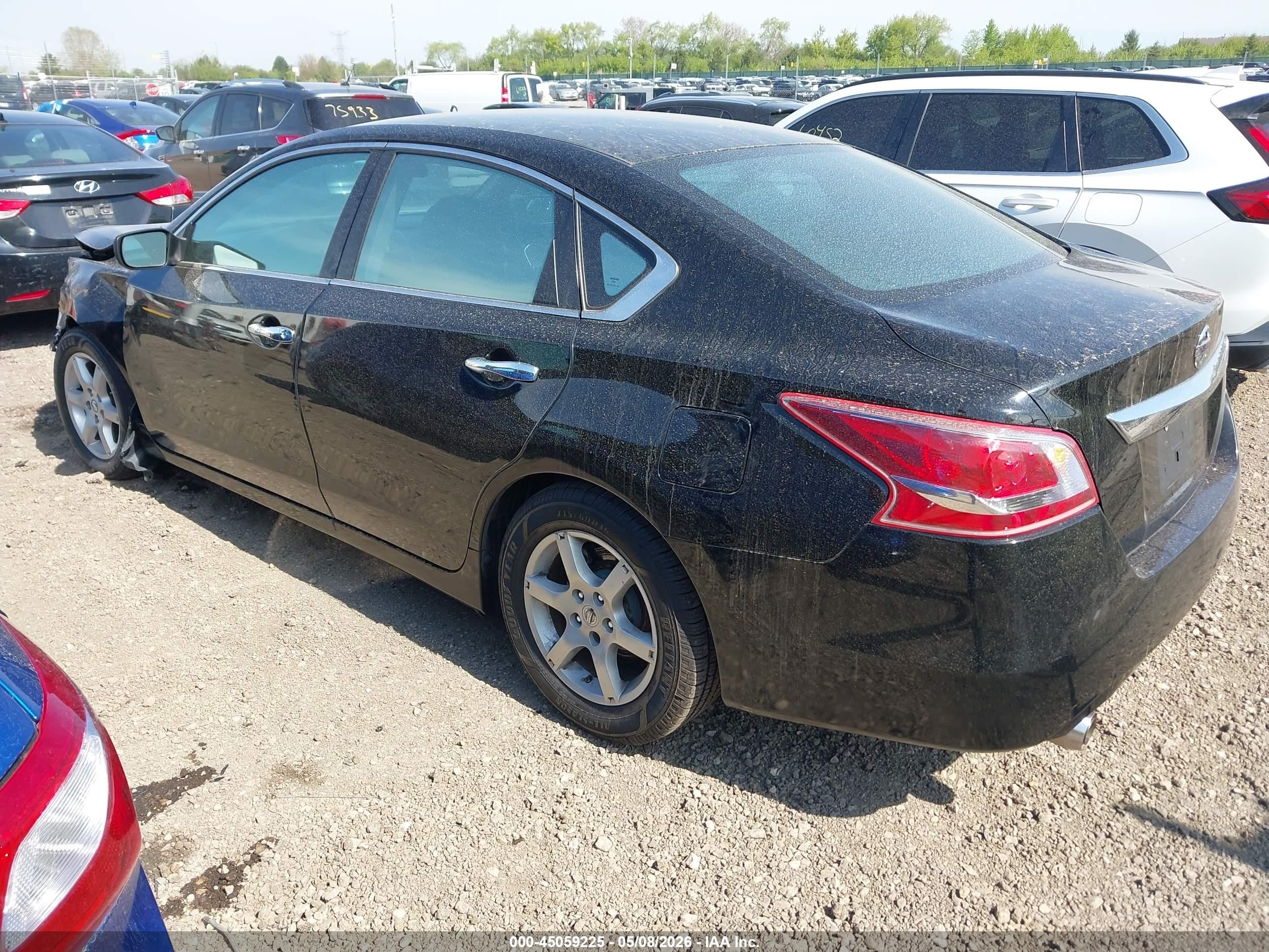2013 Nissan Altima 2.5 Black vin: 1N4AL3AP5DN423681