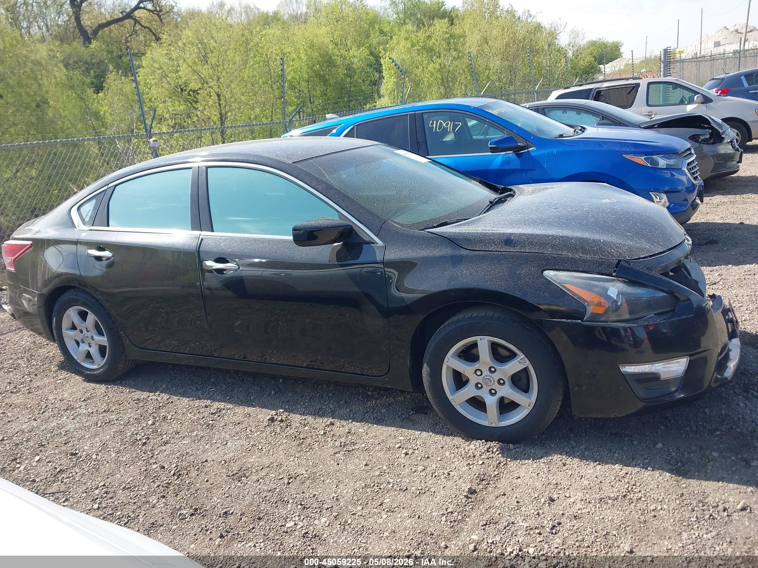 2013 Nissan Altima 2.5 Black vin: 1N4AL3AP5DN423681
