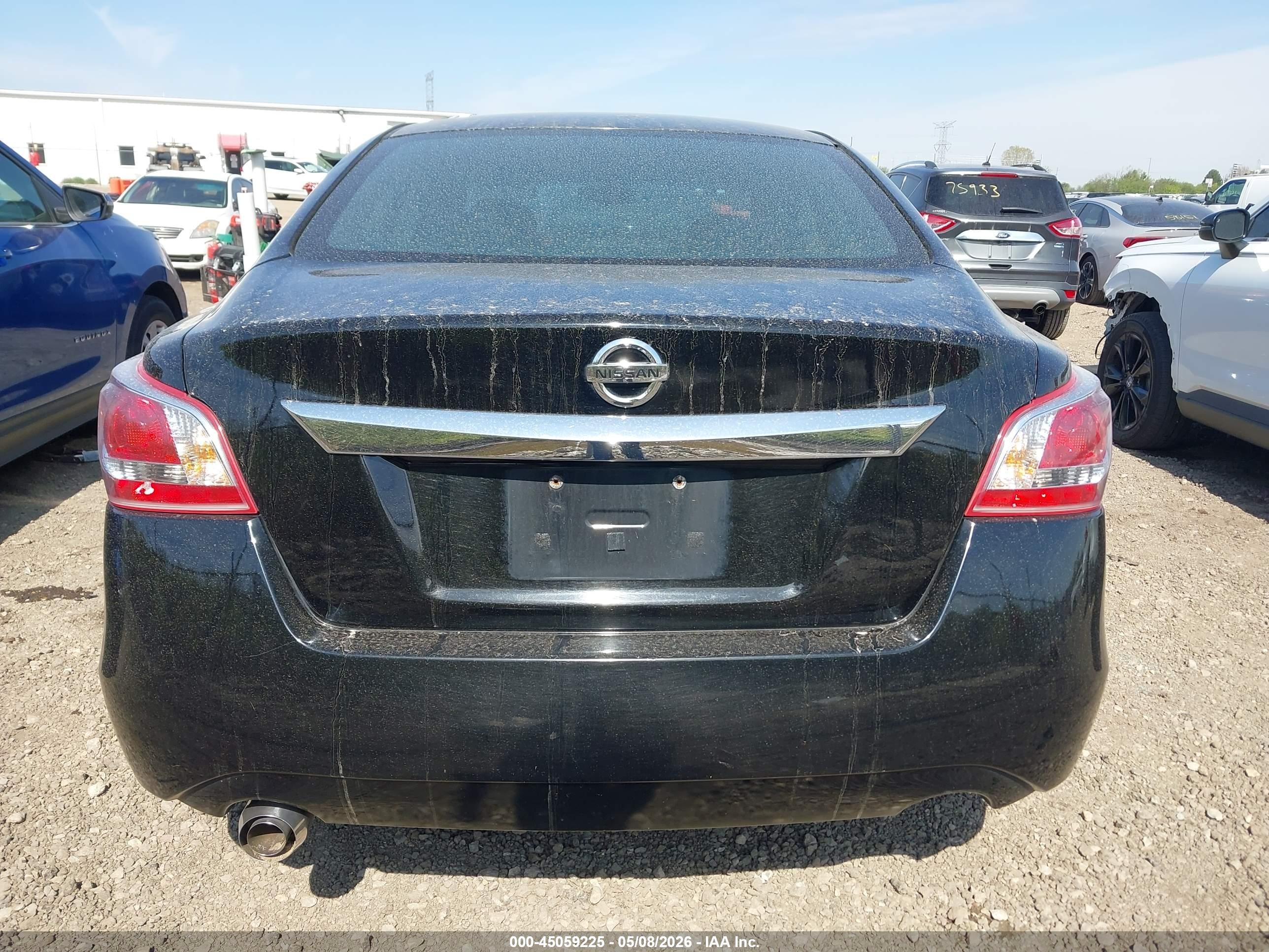 2013 Nissan Altima 2.5 Black vin: 1N4AL3AP5DN423681