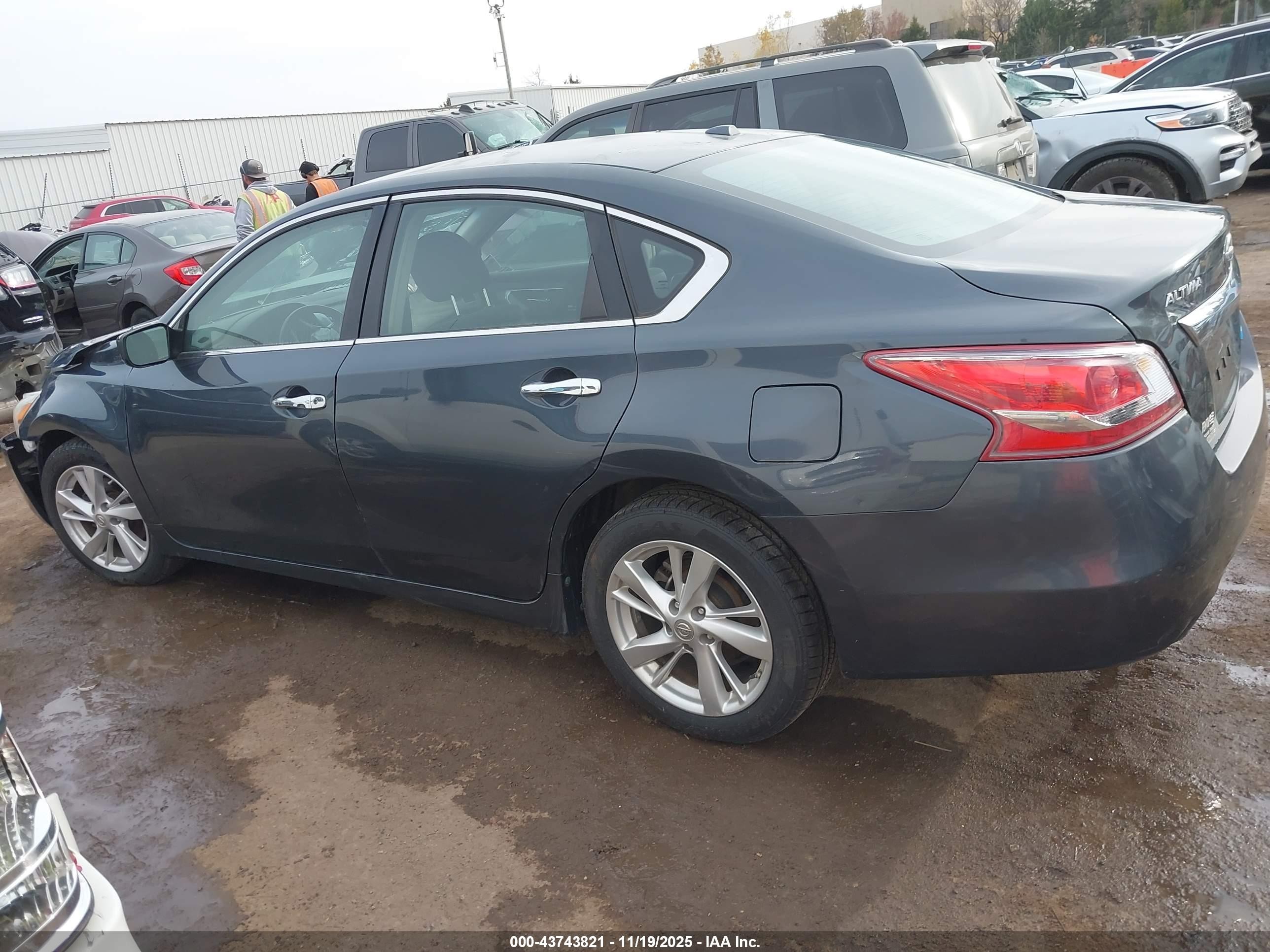 2013 Nissan Altima 2.5 Sv Серый vin: 1N4AL3AP5DN431585