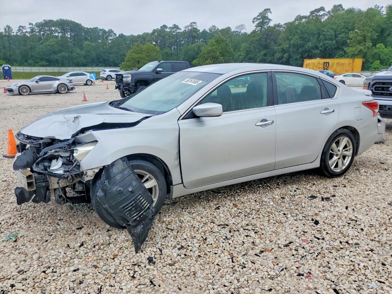 2013 Nissan Altima 2.5 Silver vin: 1N4AL3AP5DN433126