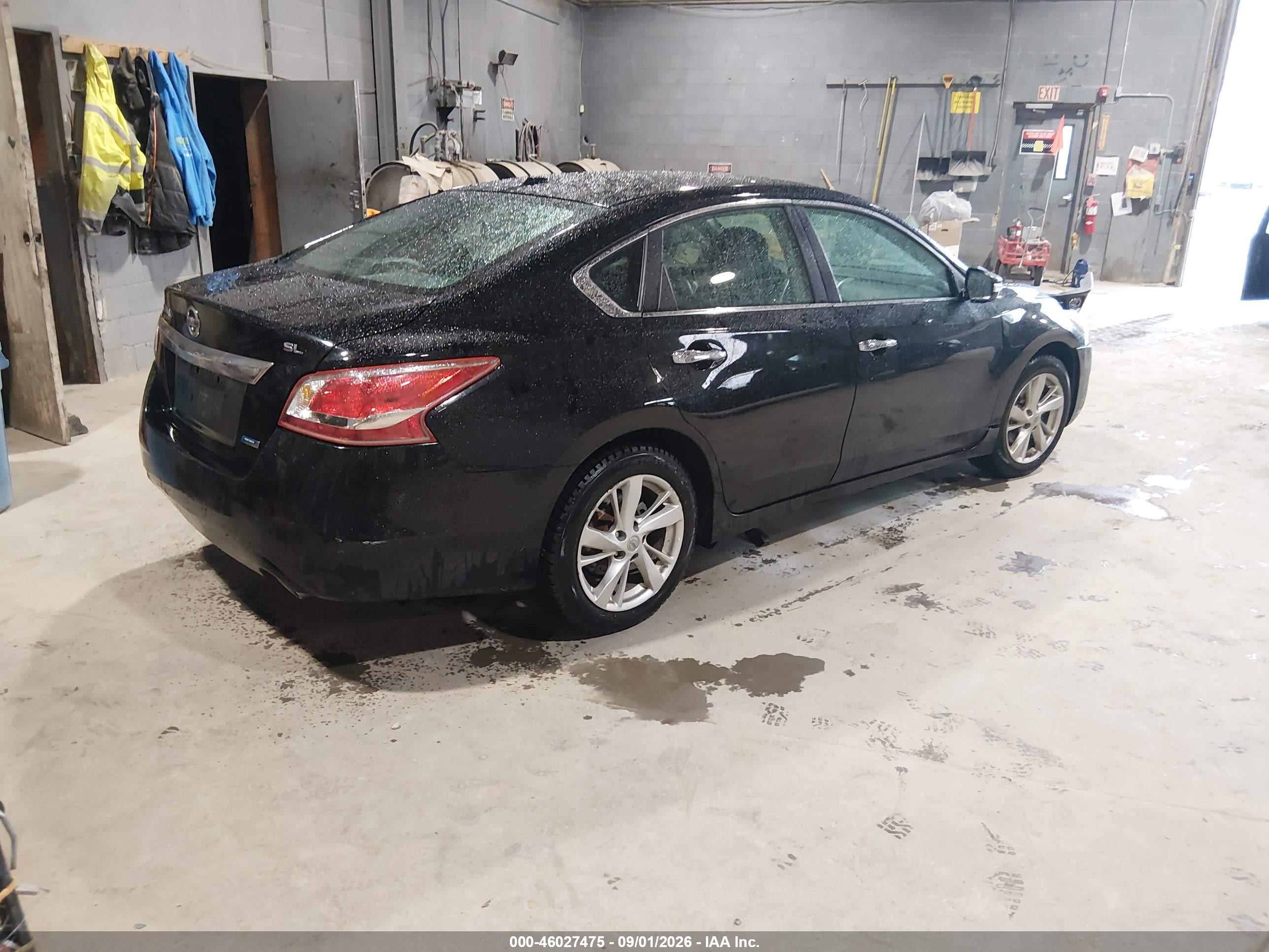 2013 Nissan Altima 2.5 Sl Black vin: 1N4AL3AP5DN433370