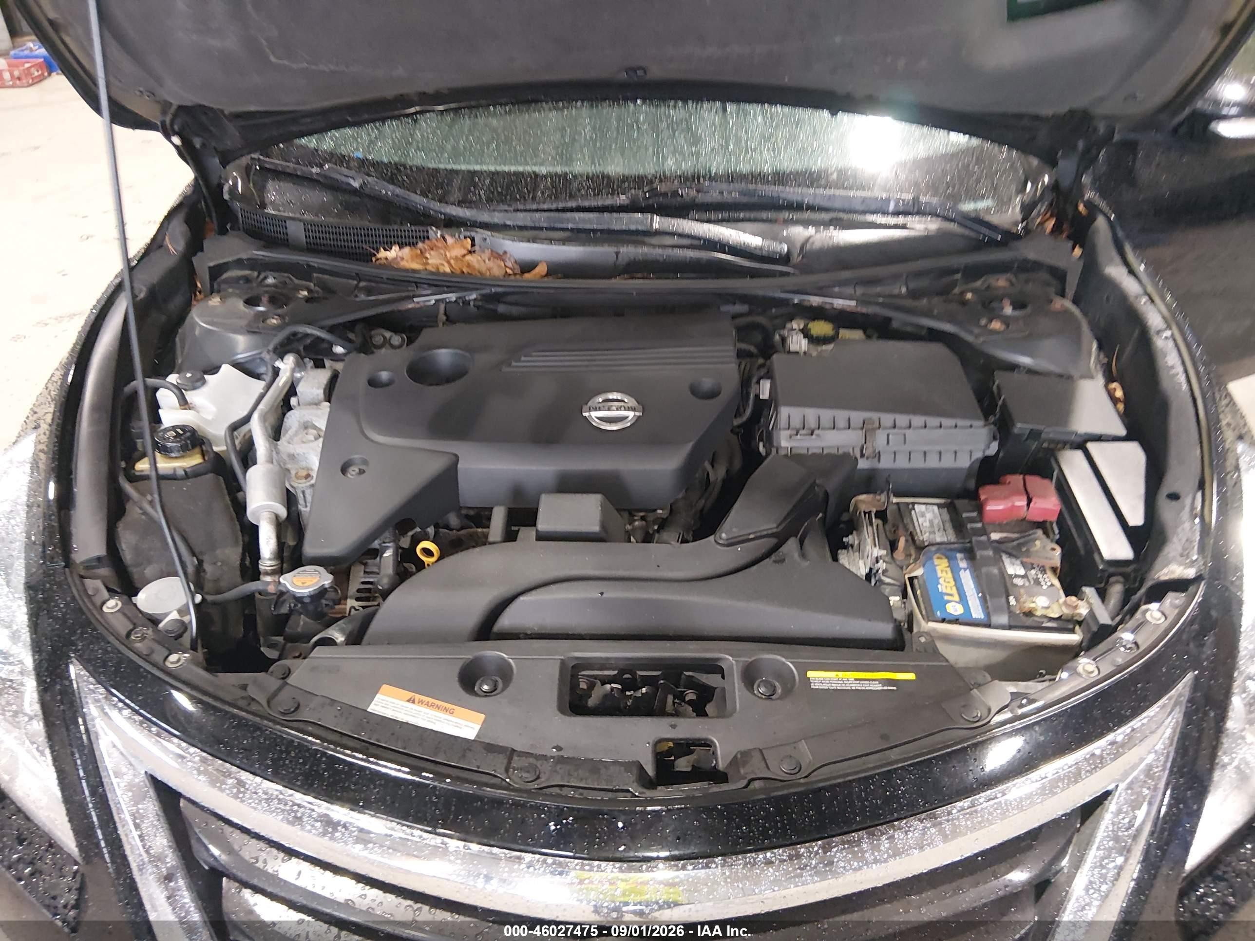 2013 Nissan Altima 2.5 Sl Black vin: 1N4AL3AP5DN433370